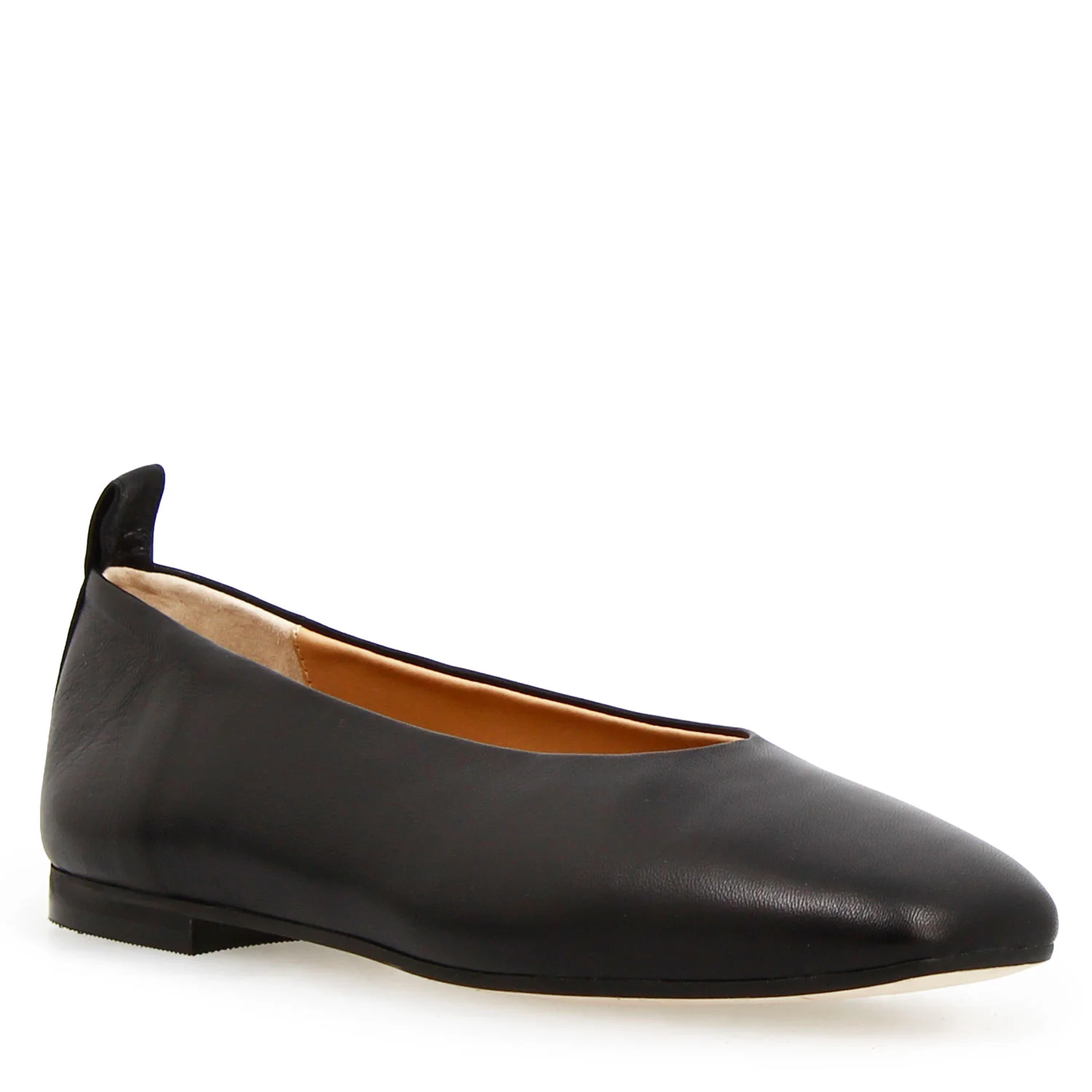 Ballerina Venere da donna in pelle nera