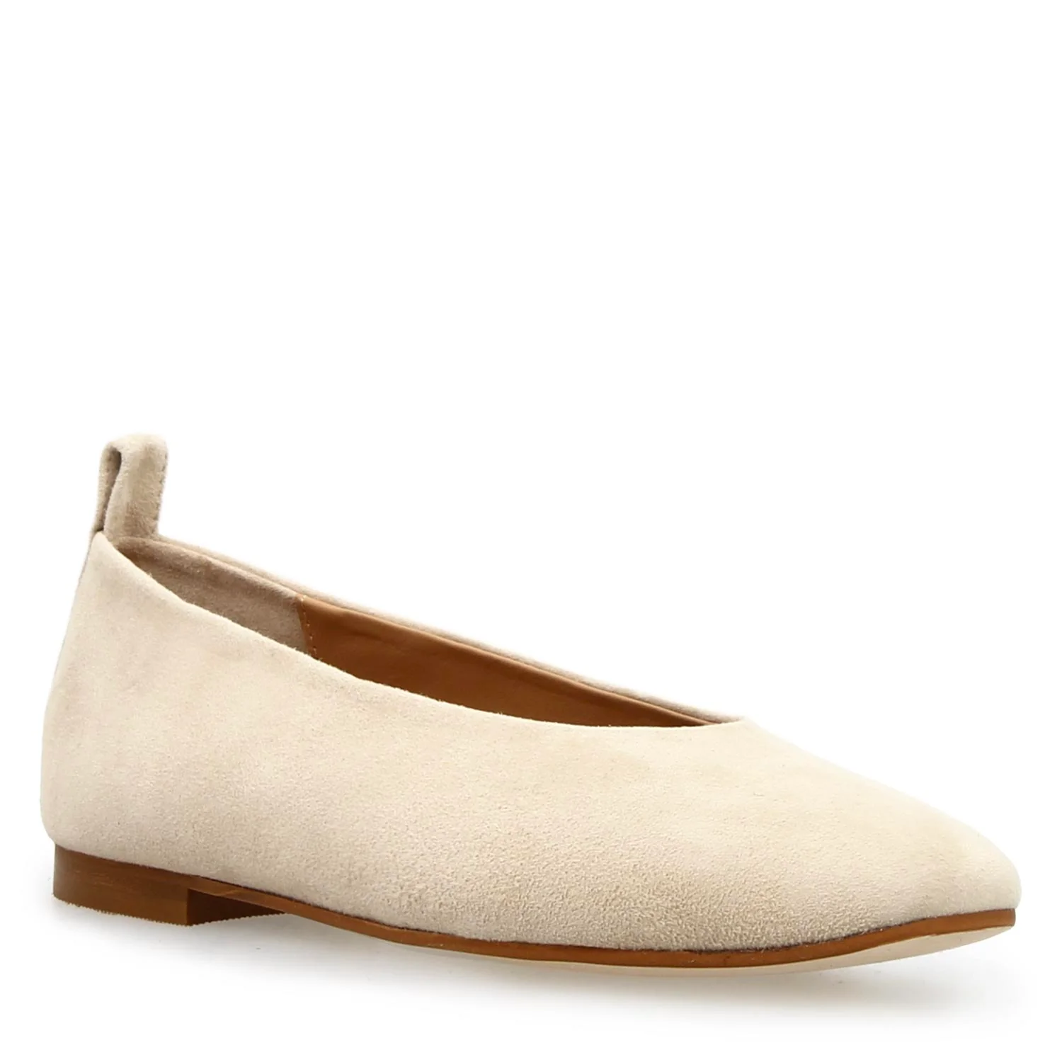 Ballerine da donna Venere in camoscio beige