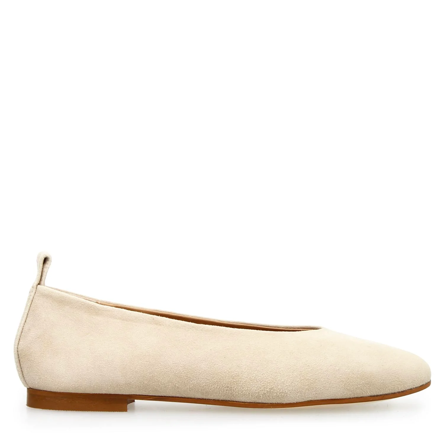 Ballerine da donna Venere in camoscio beige - Image 3