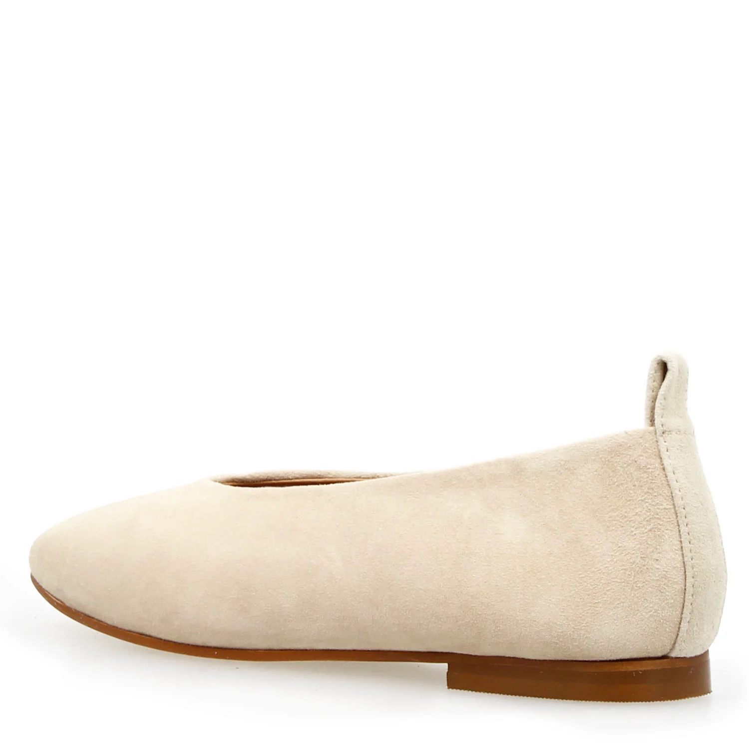 Ballerine da donna Venere in camoscio beige - Image 4