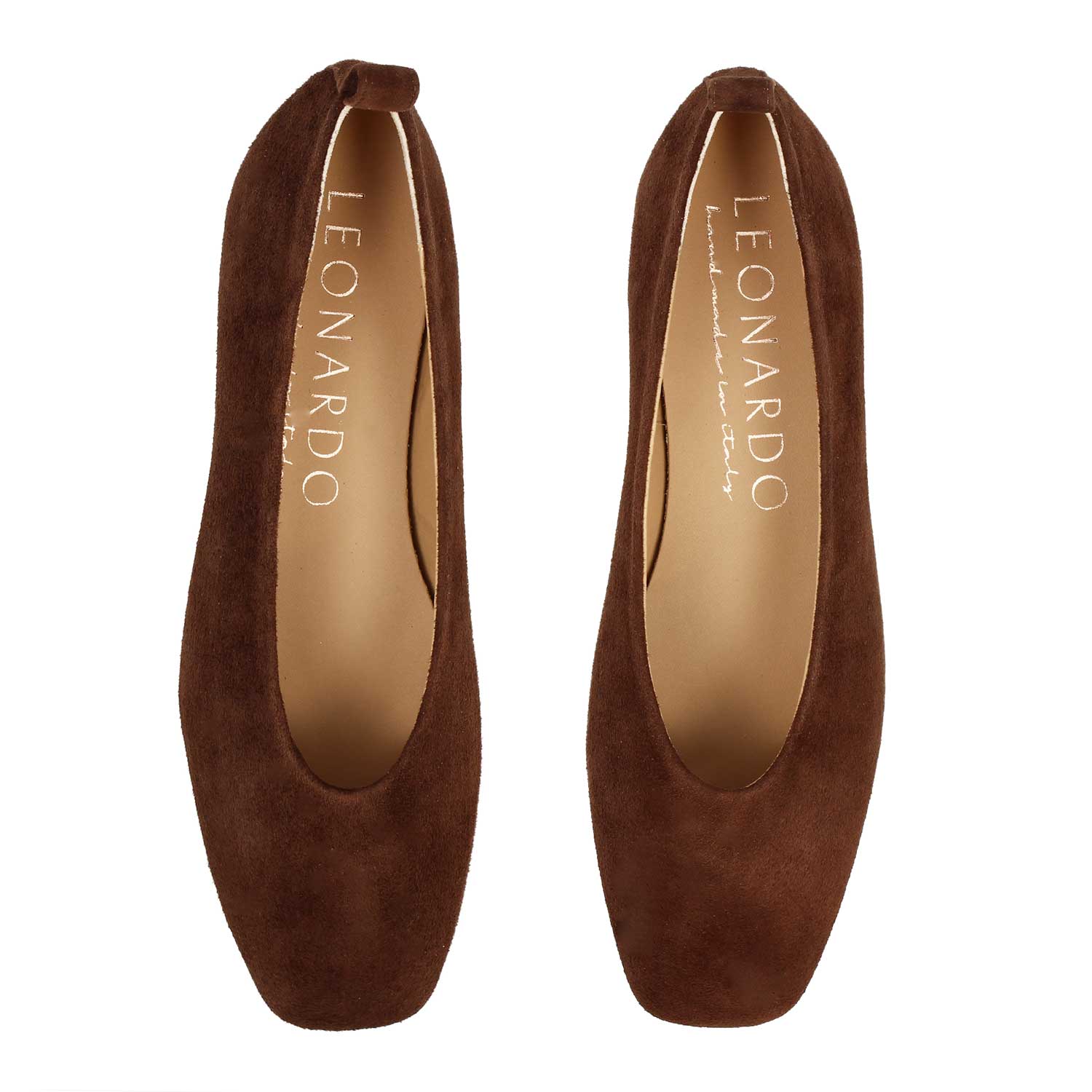Ballerine da donna Venere in camoscio marrone - Image 2