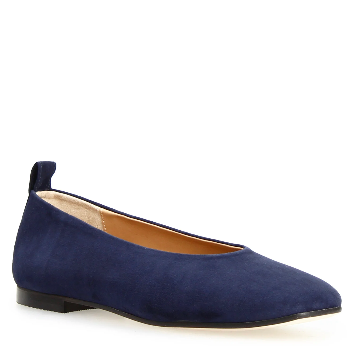 Ballerine da donna Venere in camoscio blu