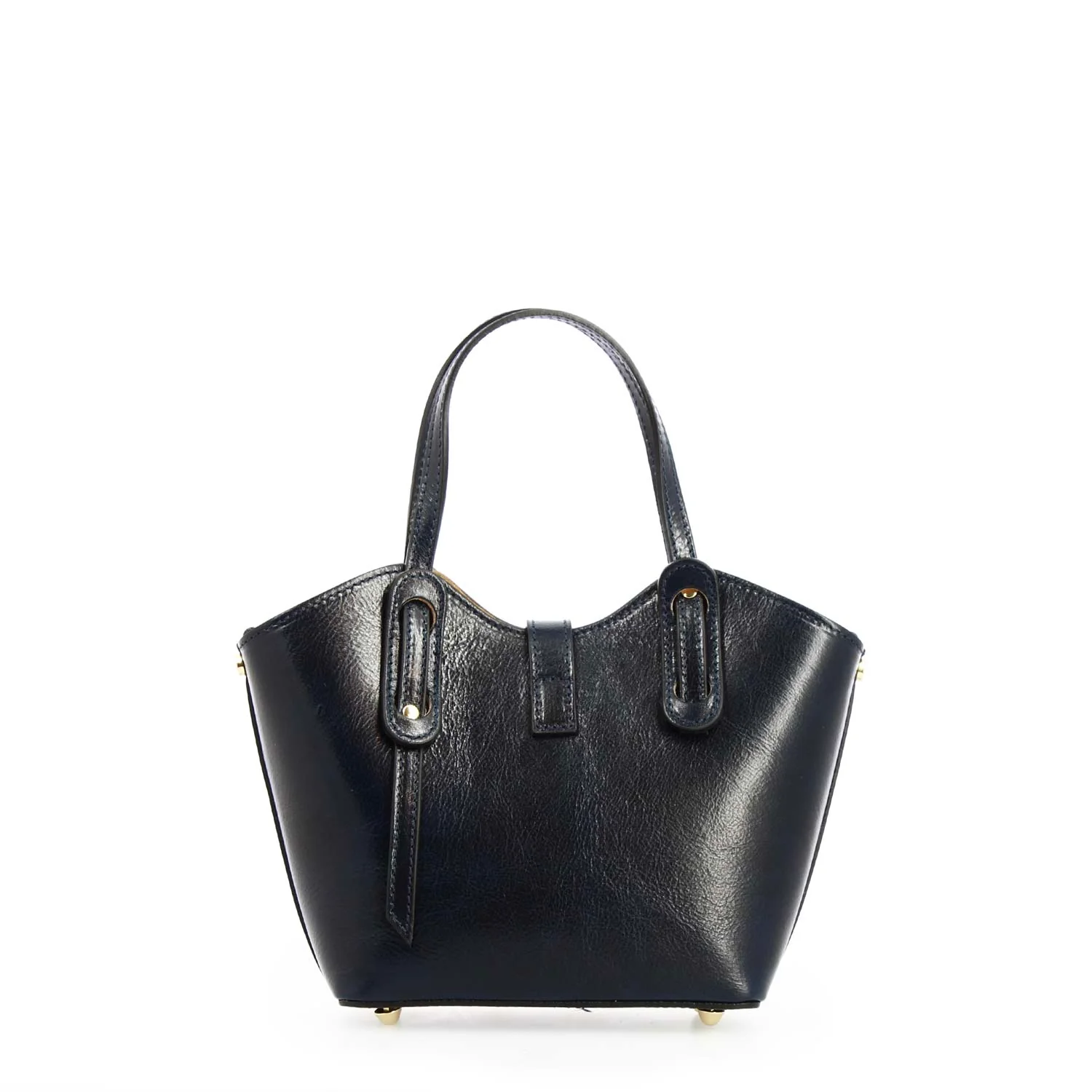 Borsa a mano Lisa da donna in pelle nera - Image 3