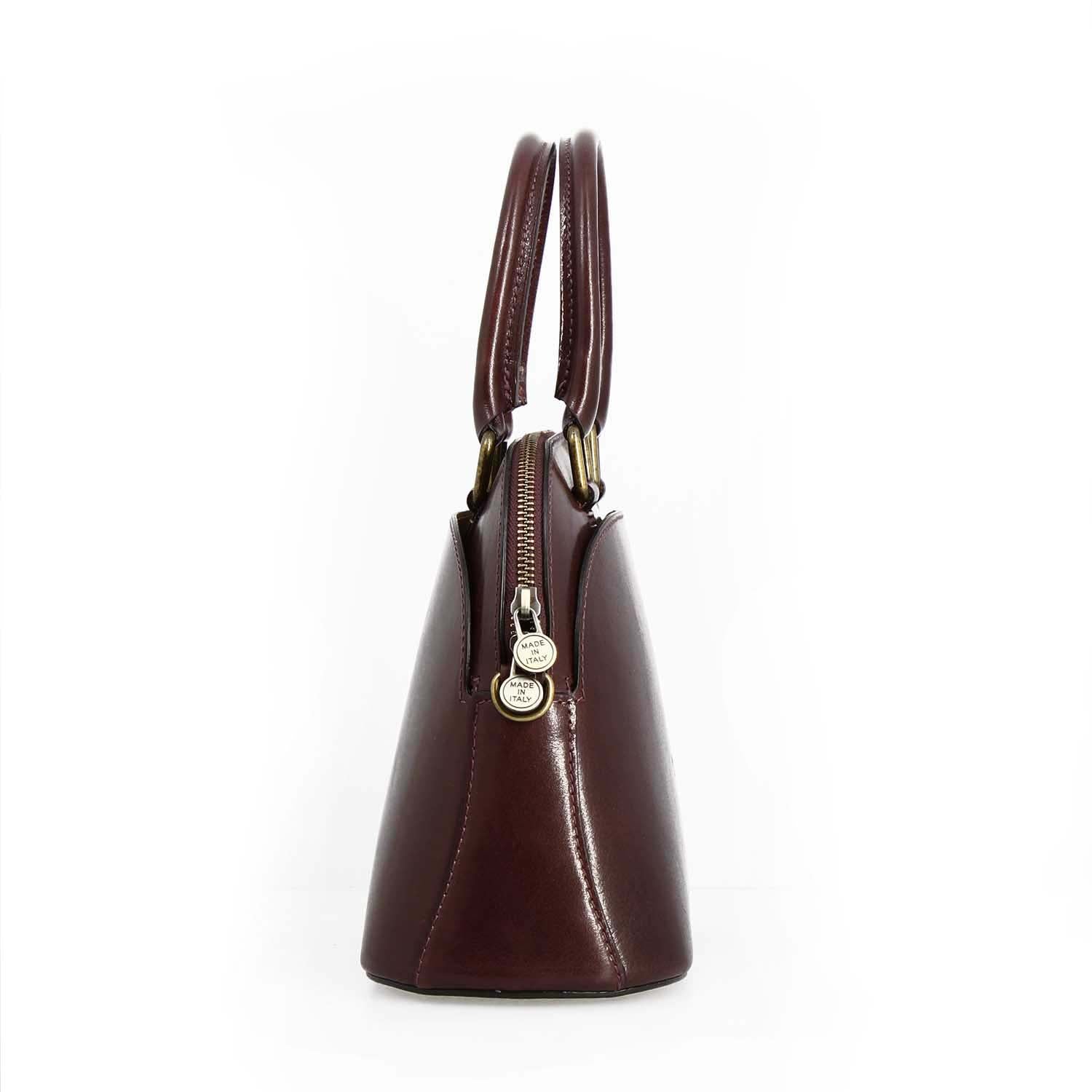 Borsa a mano Zaira da donna in pelle marrone scuro - Image 2