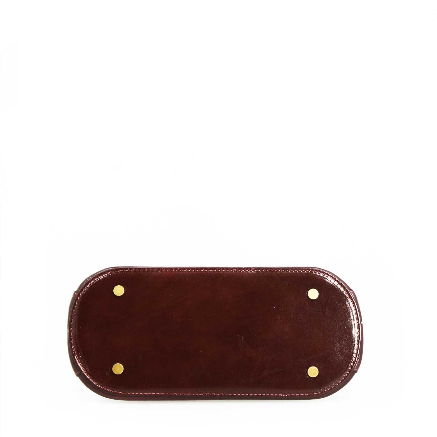 Borsa a mano Zaira da donna in pelle marrone scuro - Image 4