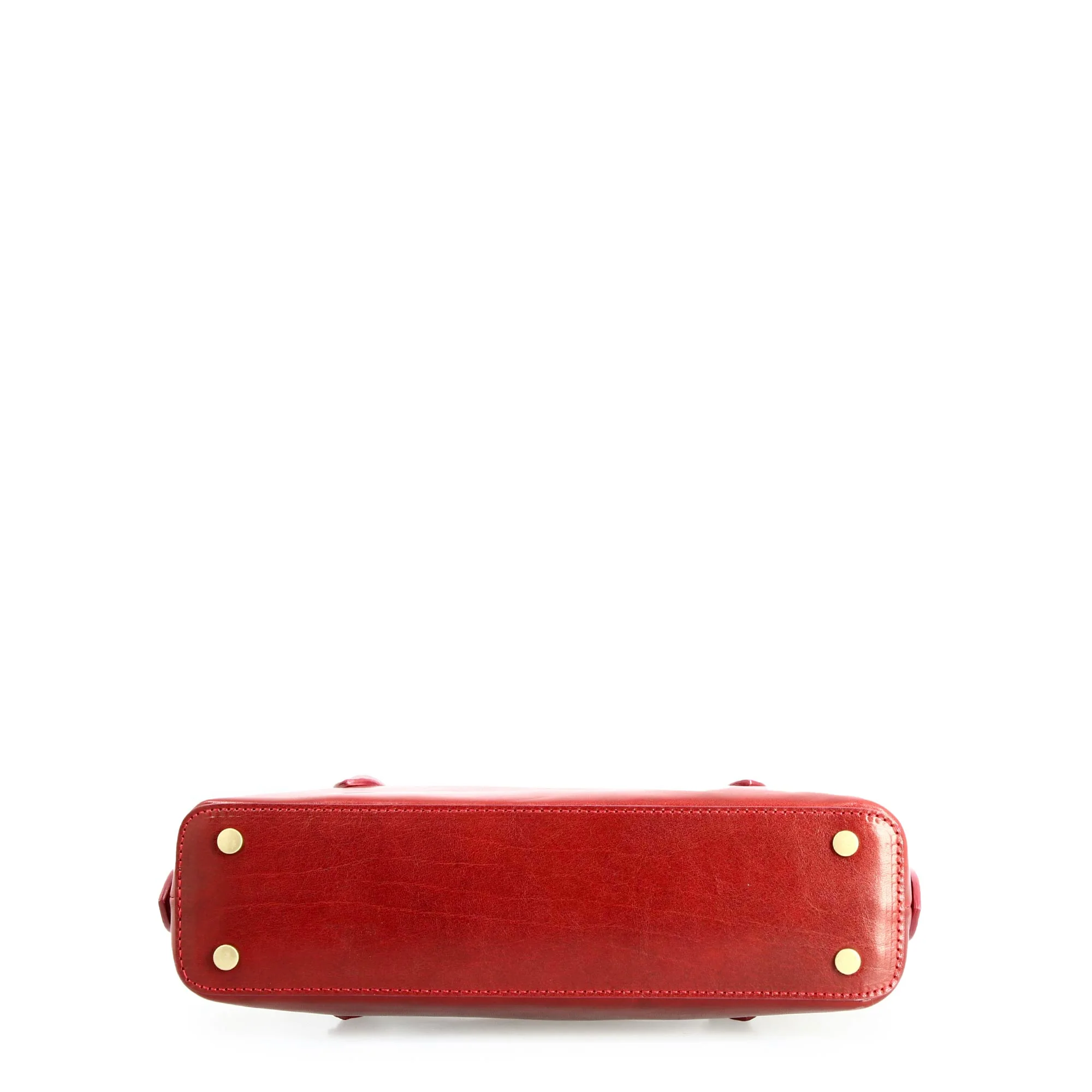 Borsa a spalla Diana da donna in pelle rossa - Image 3