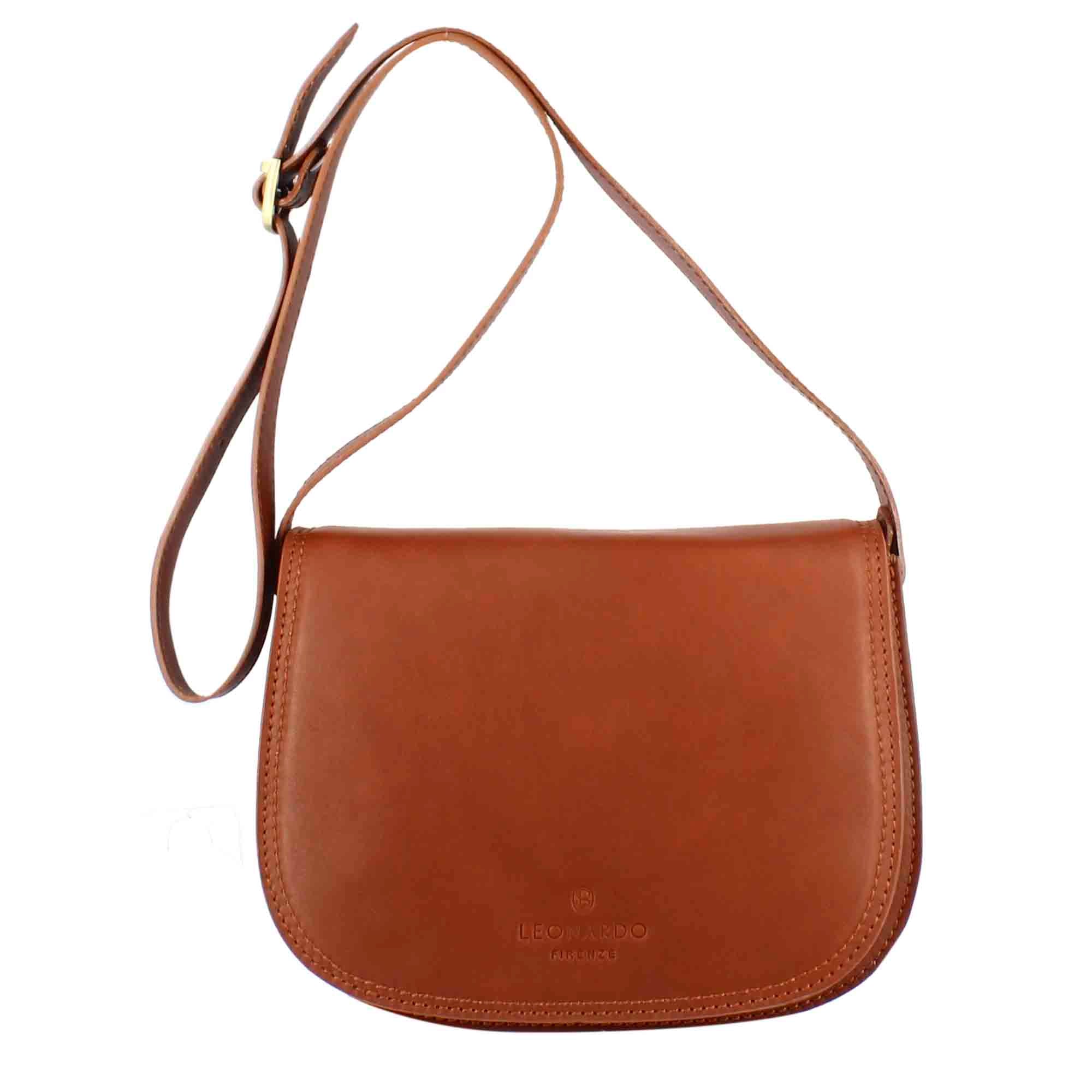 Borsa Essential da donna in pelle liscia colore marrone - Image 3