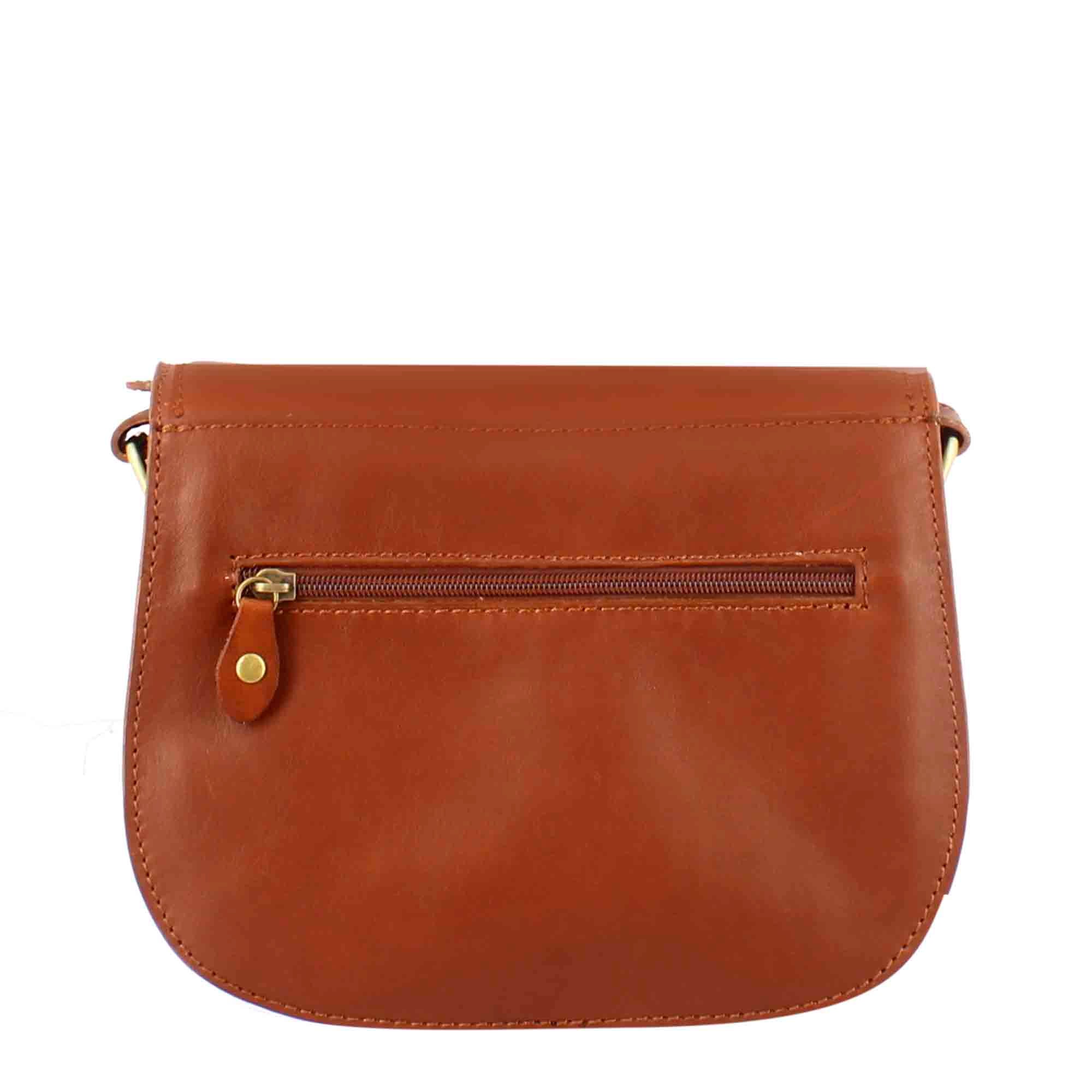 Borsa Essential da donna in pelle liscia colore marrone - Image 5