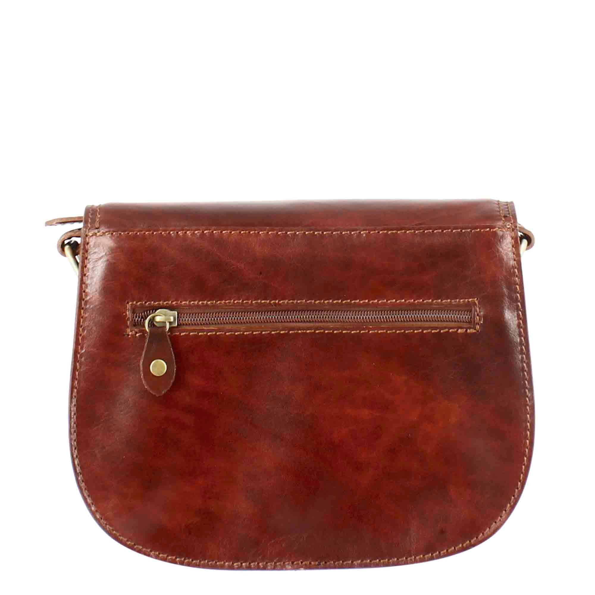 Borsa Essential da donna in pelle liscia colore marrone scuro - Image 5