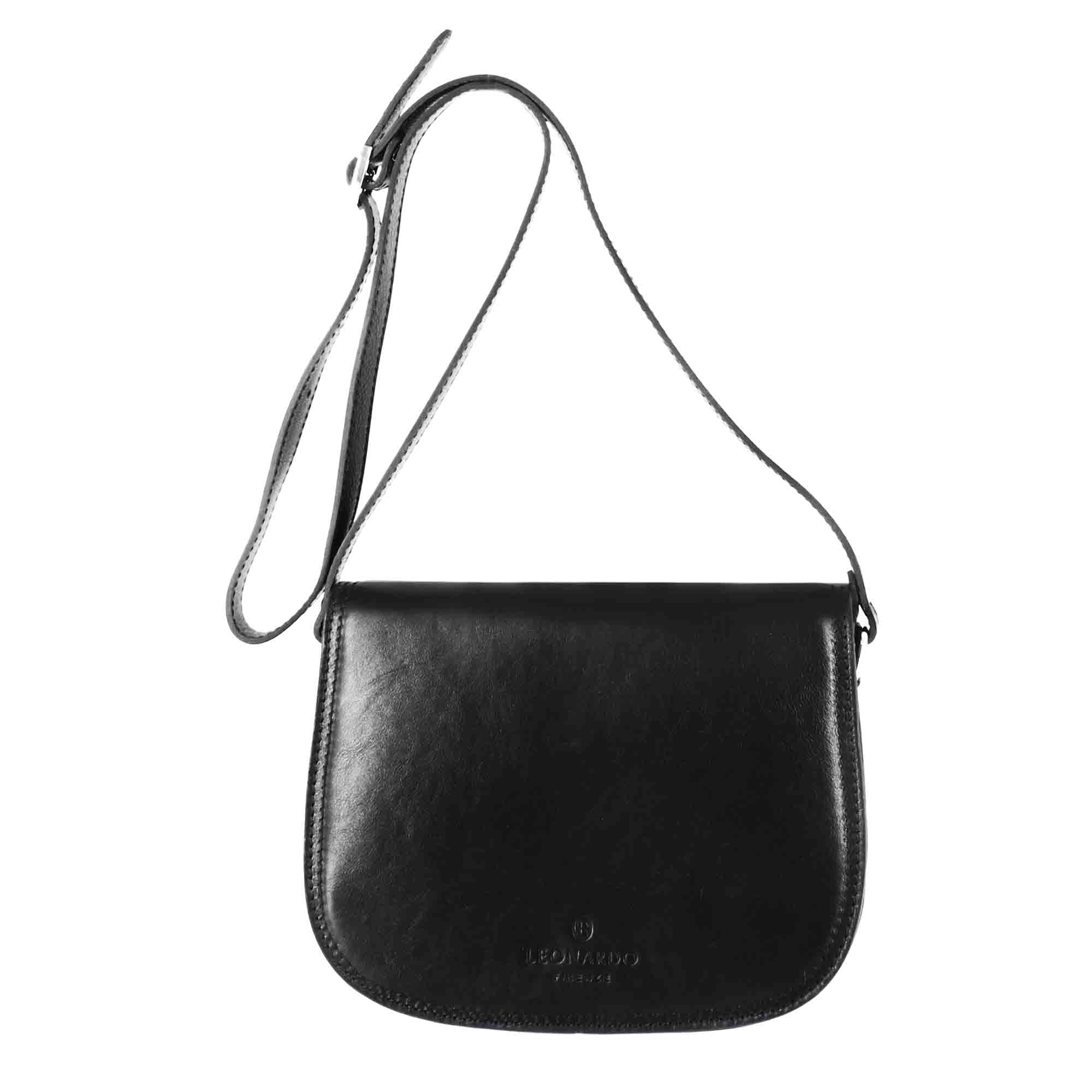 Borsa Essential da donna in pelle liscia colore nero - Image 3