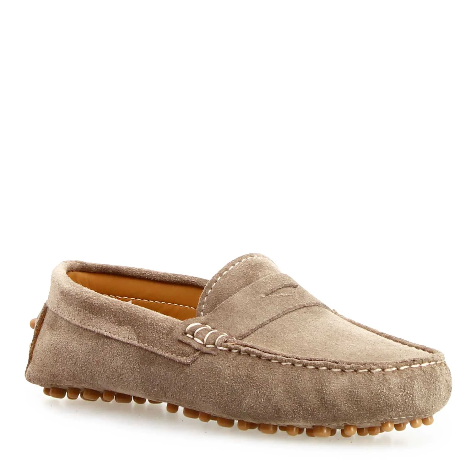 Car shoe Garda da donna in camoscio beige