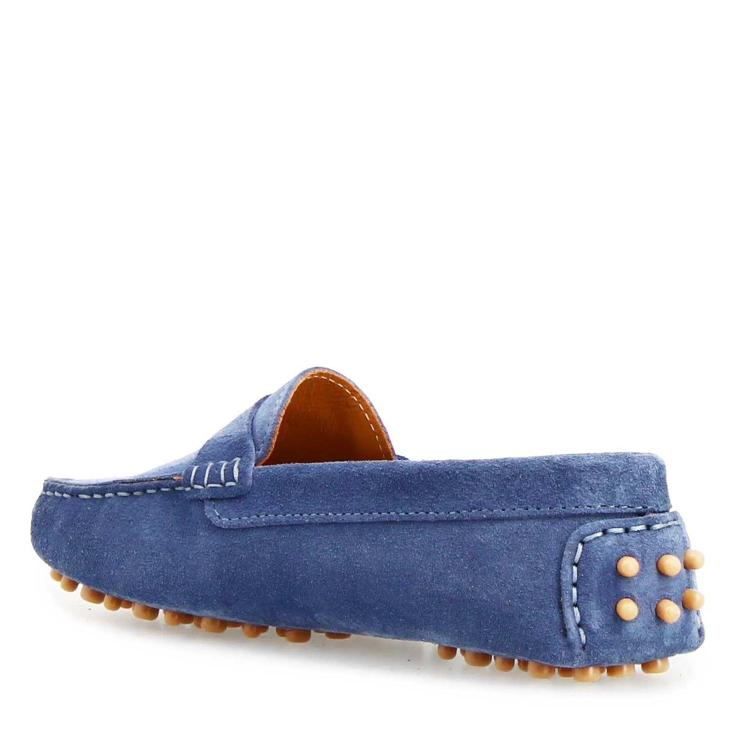 Car shoe Garda da donna in camoscio celeste - Image 4