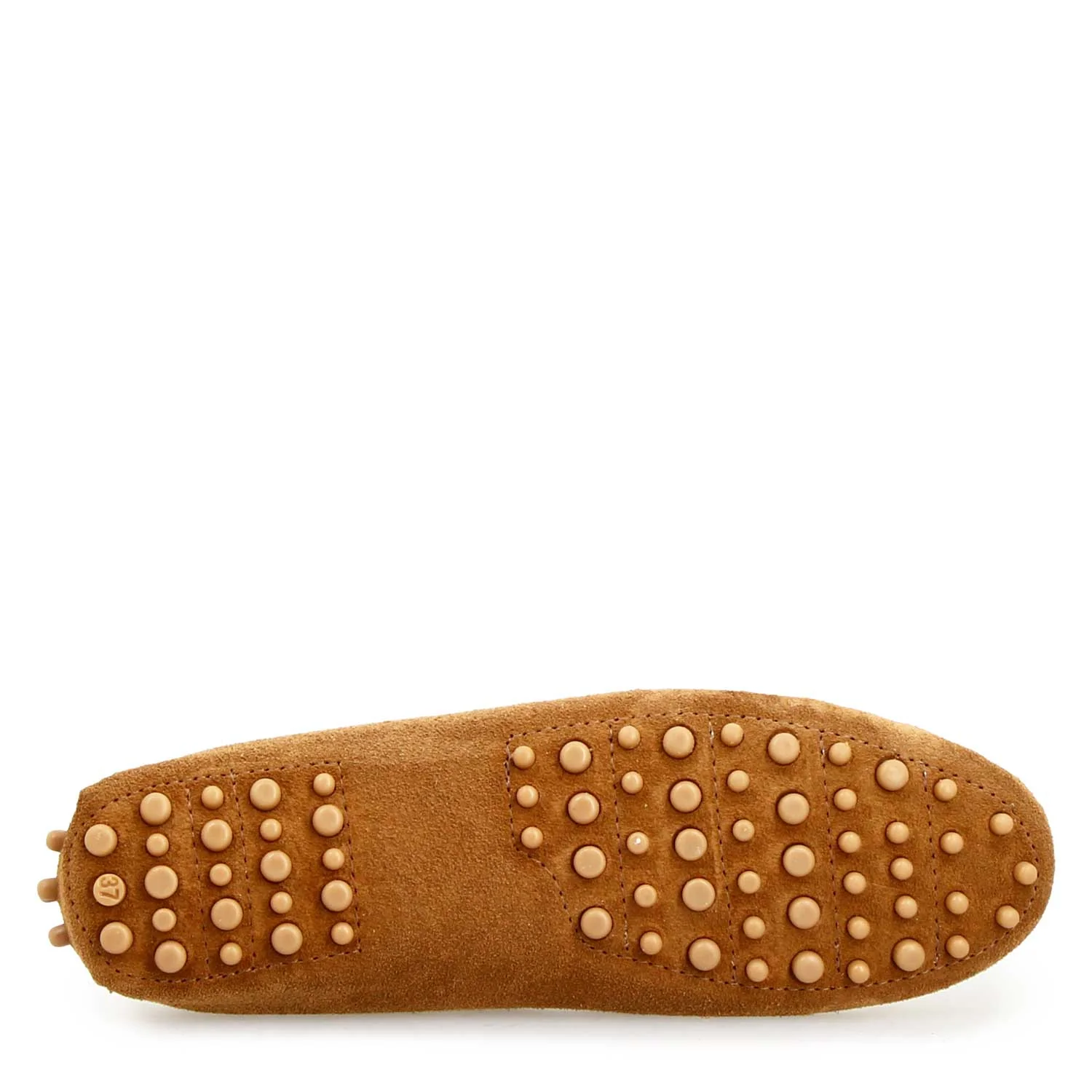 Car shoe Garda da donna in camoscio marrone chiaro - Image 5