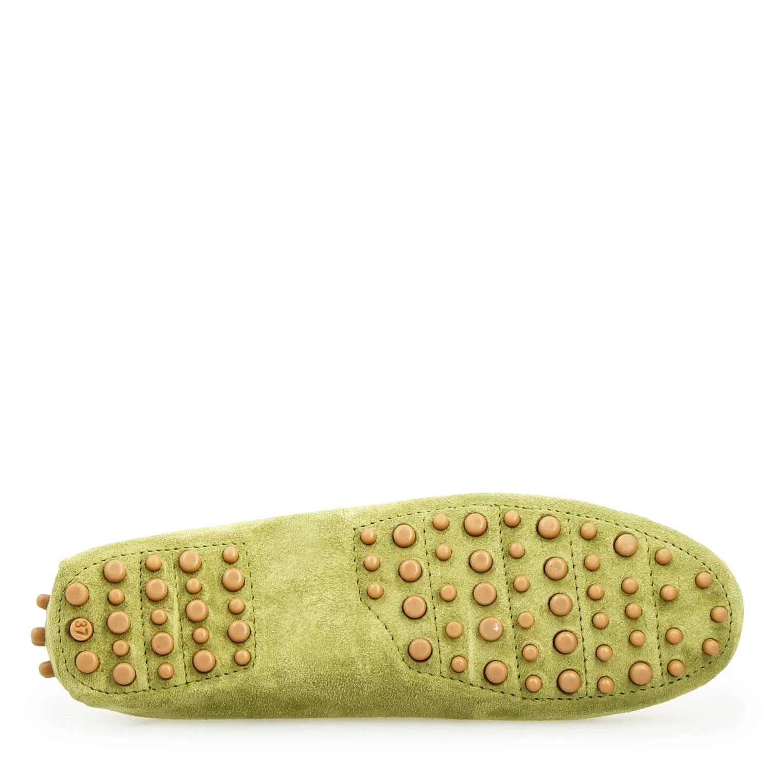 Car shoe Garda da donna in camoscio verde - Image 5