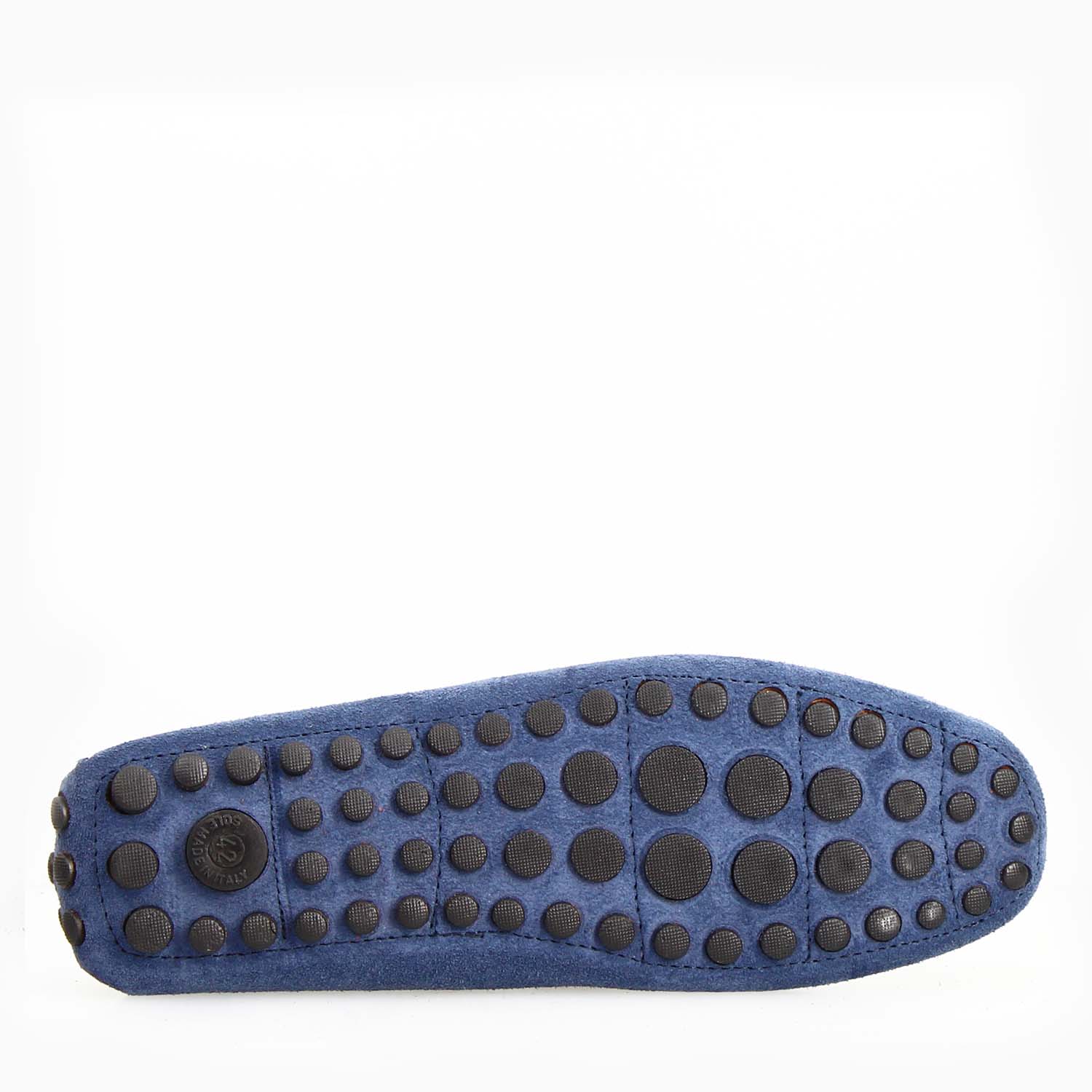 Car shoe Garda da uomo in camoscio celeste - Image 5