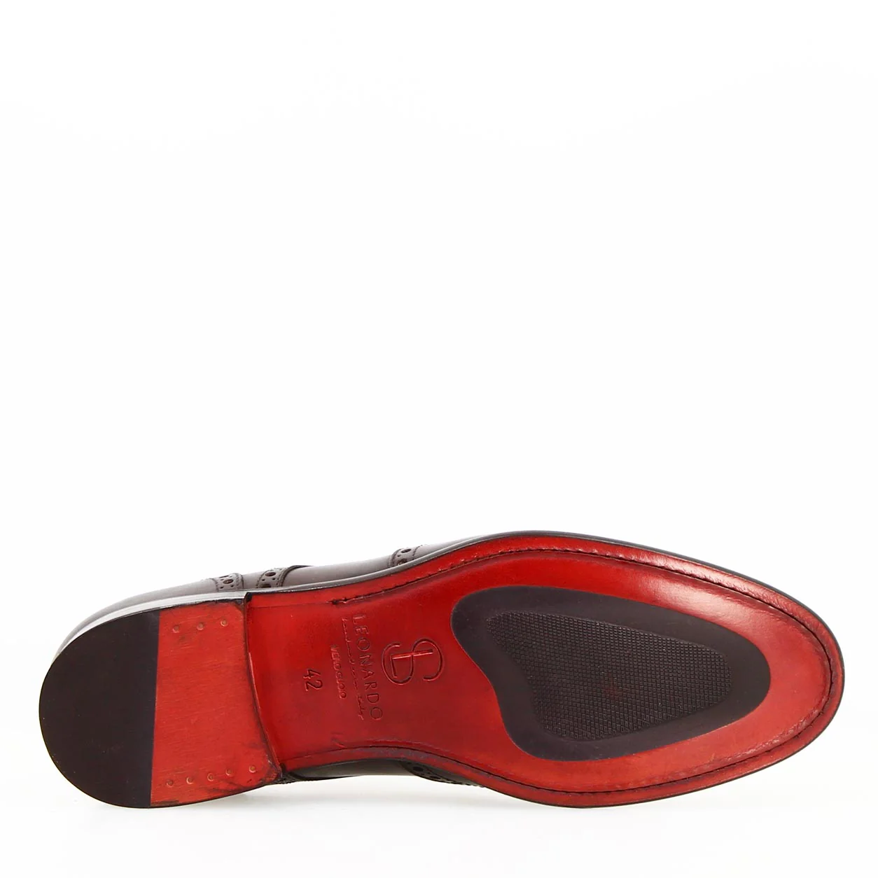 Derby brogue marrone scuro da uomo Ottaviano - Image 5