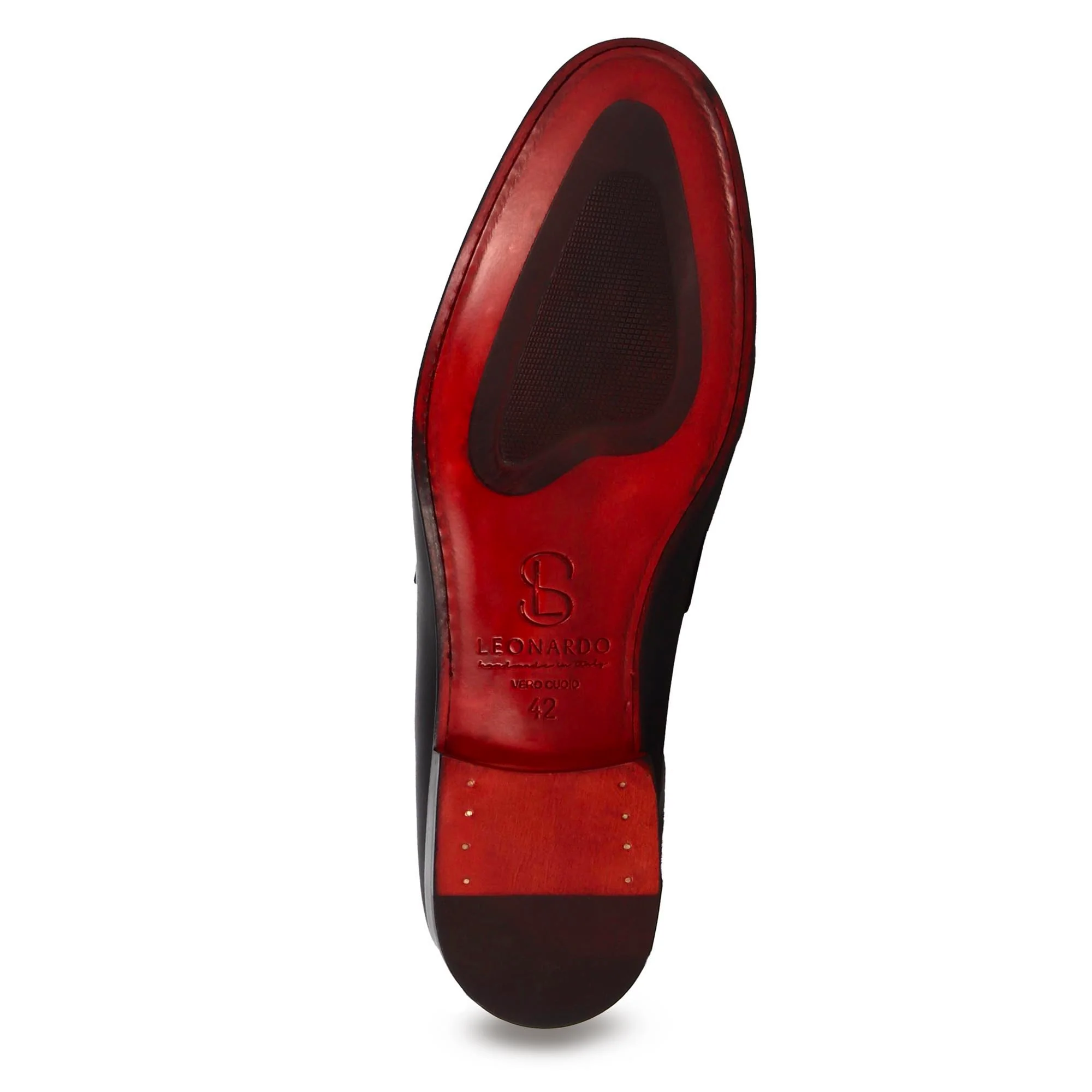 Mocassino classico da uomo in pelle colore nero - Image 6