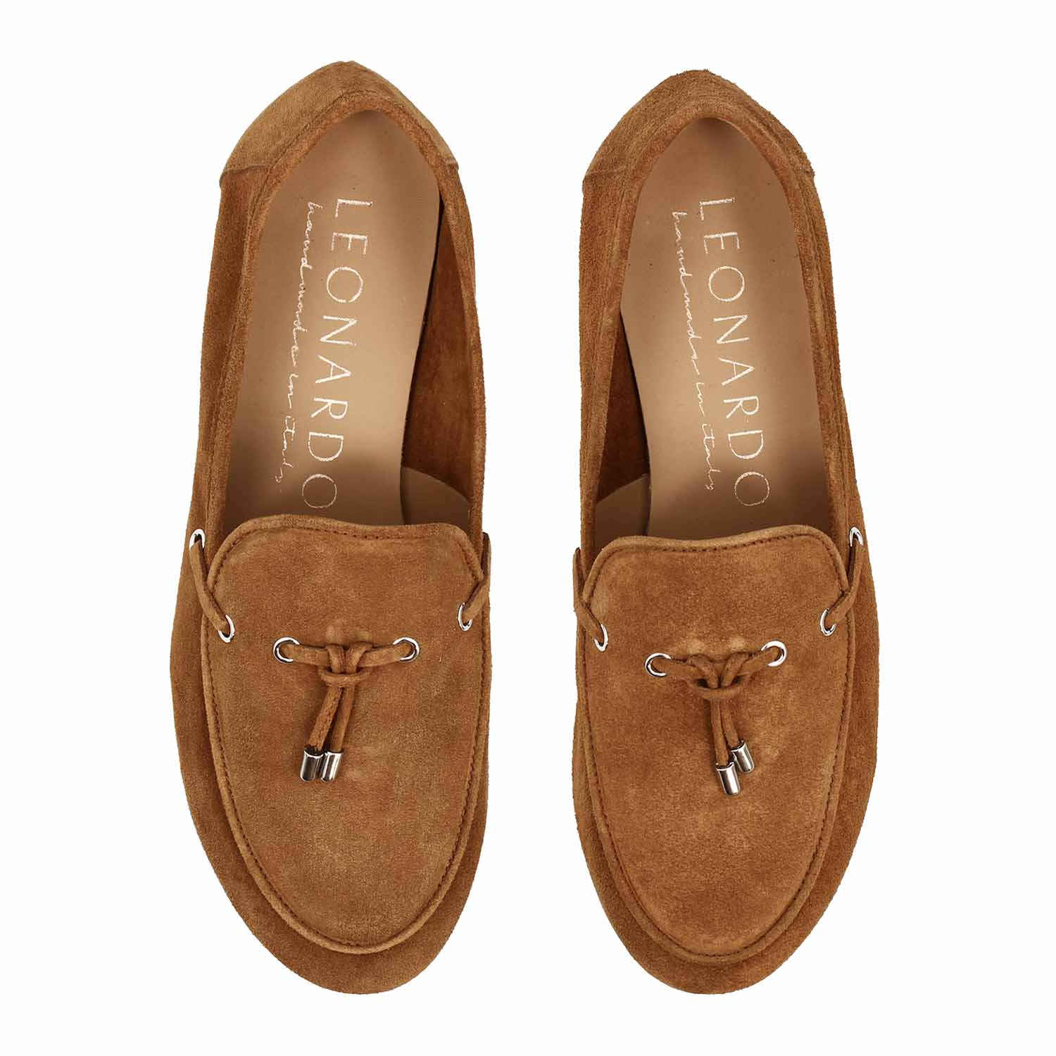 Mocassino da donna Arsilia in camoscio marrone - Image 3