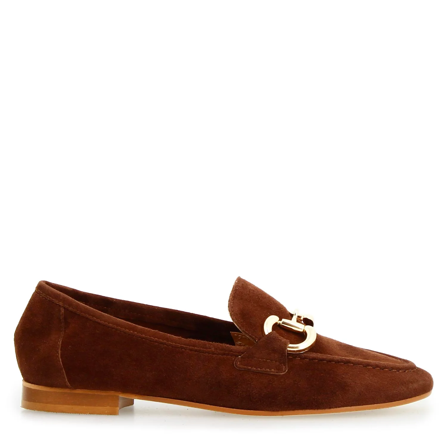 Mocassino da donna Baltea in camoscio marrone - Image 3