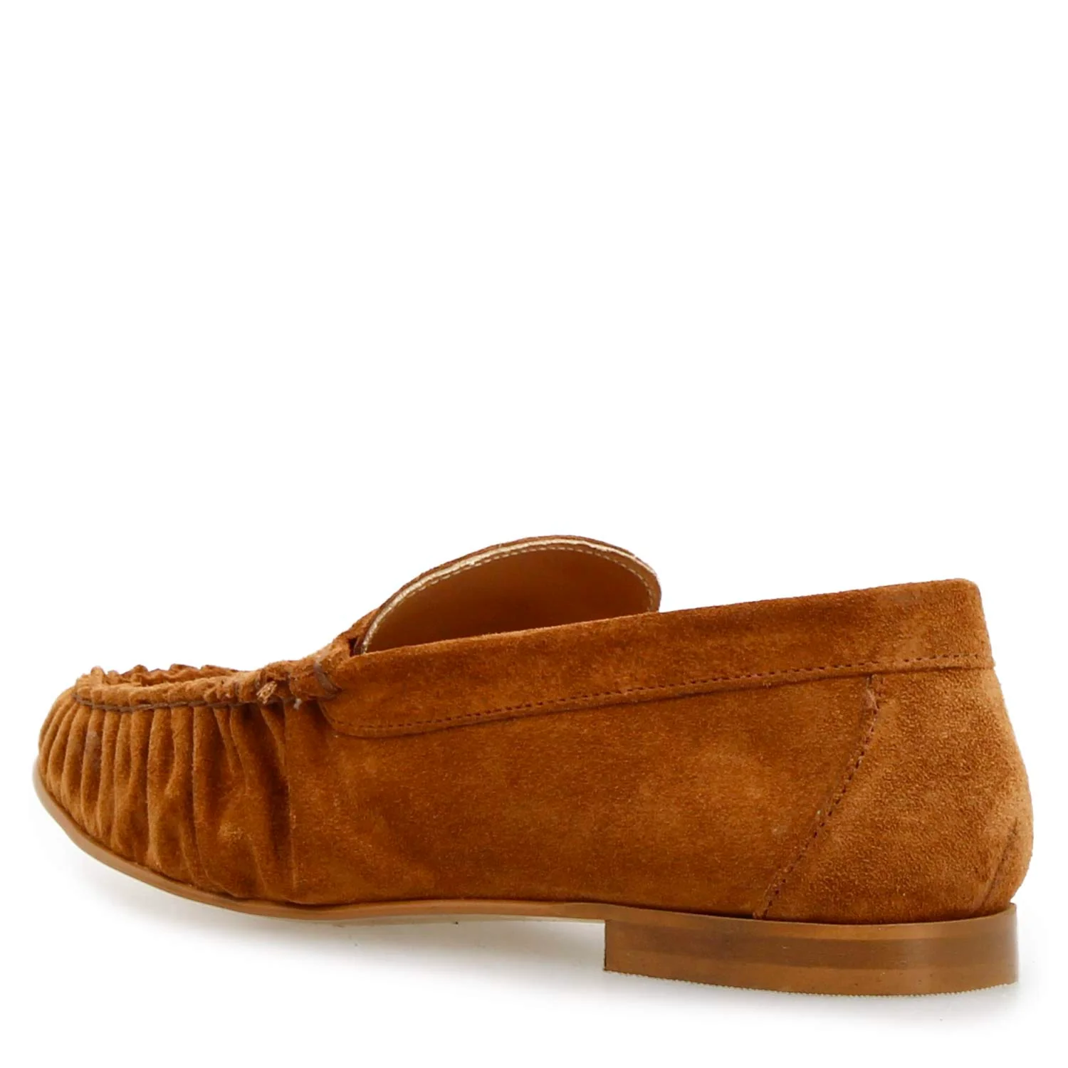 Mocassino da donna Moka in camoscio marrone - Image 4