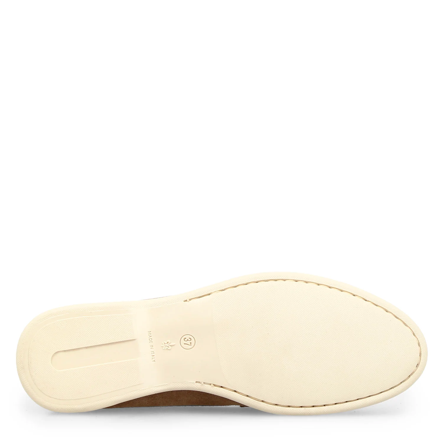 Mocassino drive da donna Vellaria in pelle scamosciata marrone - Image 5