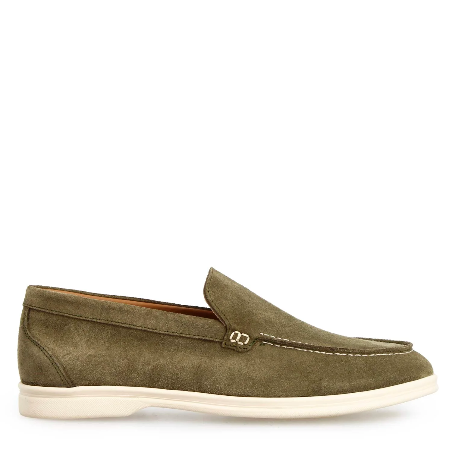 Mocassino Elite da uomo in camoscio verde - Image 3