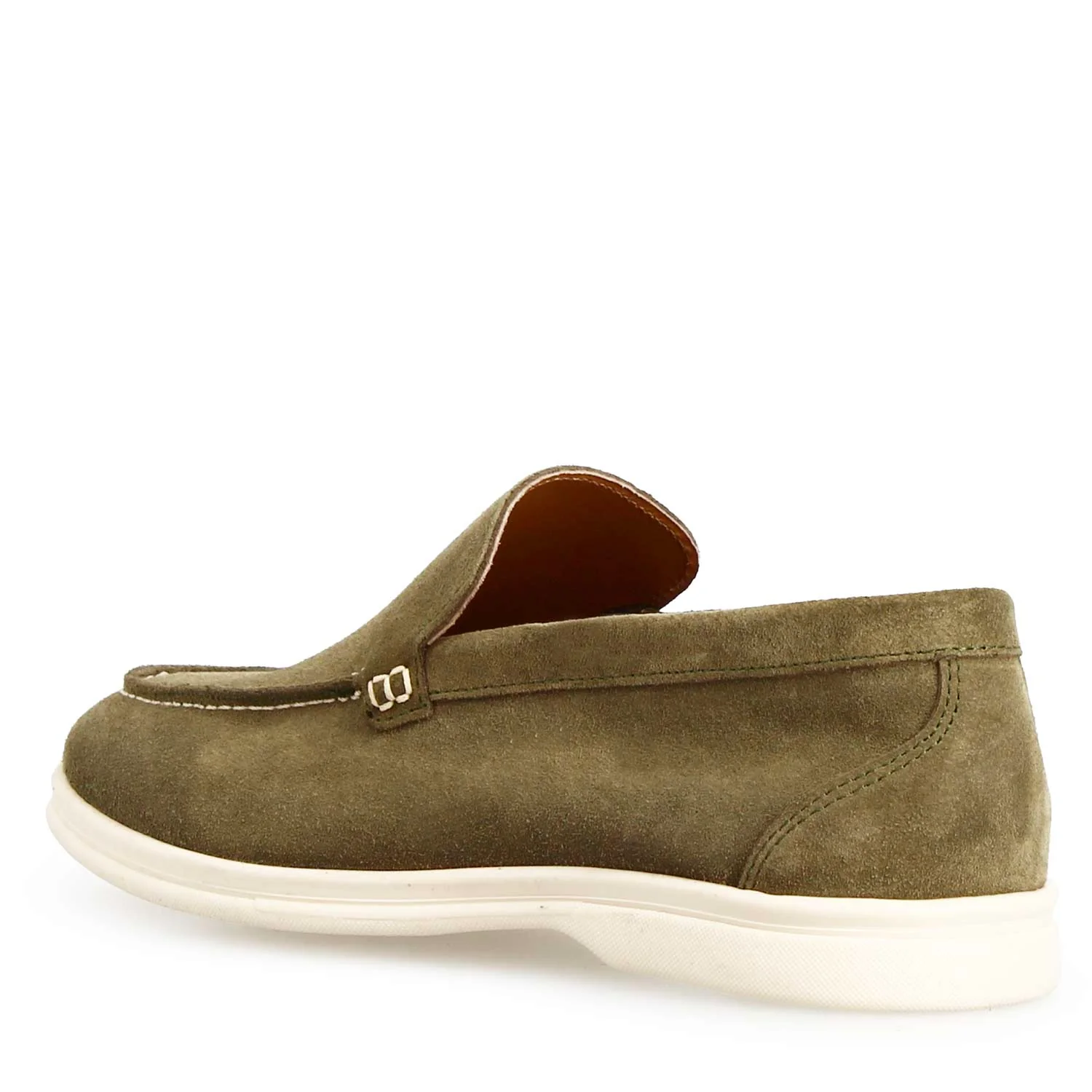 Mocassino Elite da uomo in camoscio verde - Image 4