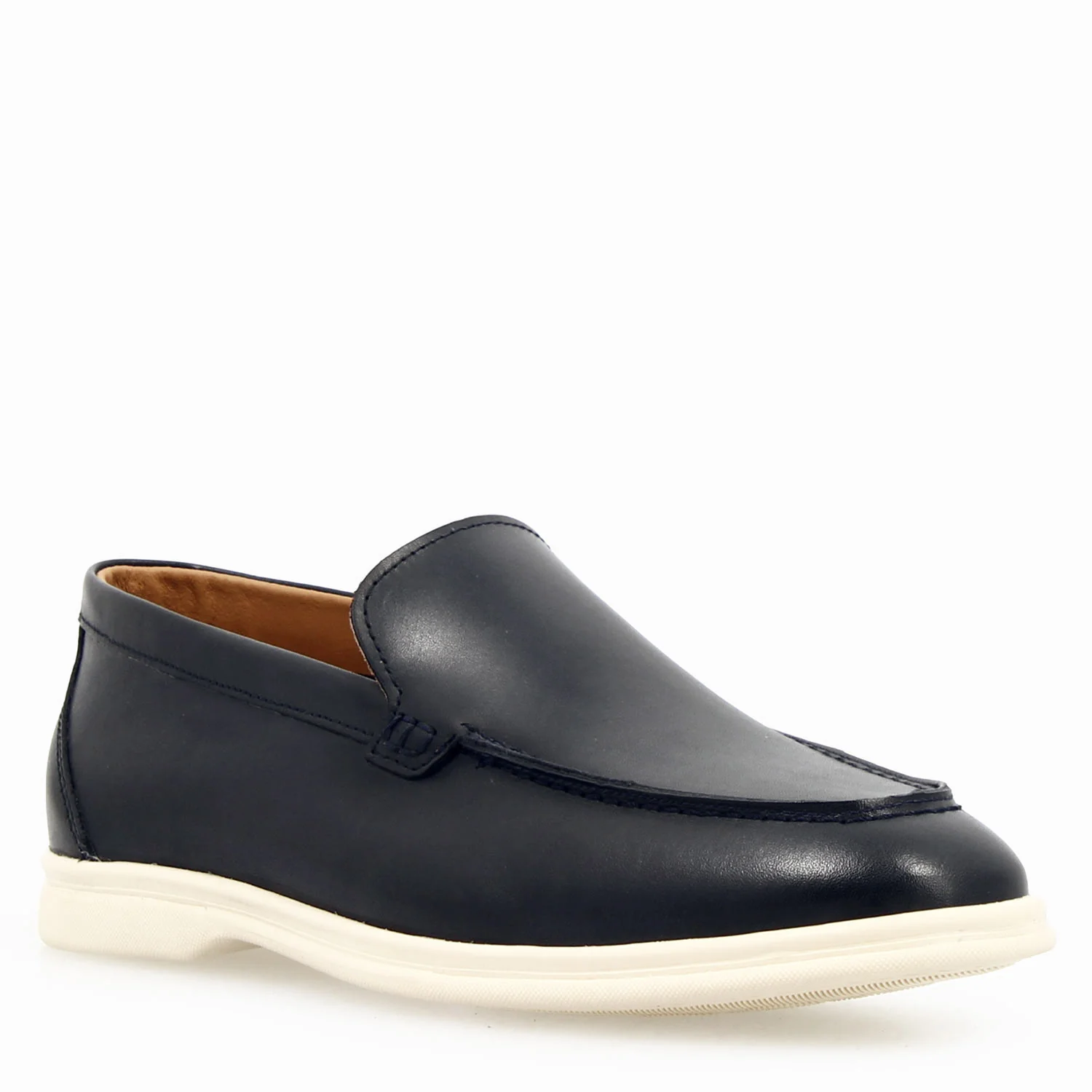 Mocassino Elite da uomo in pelle blu