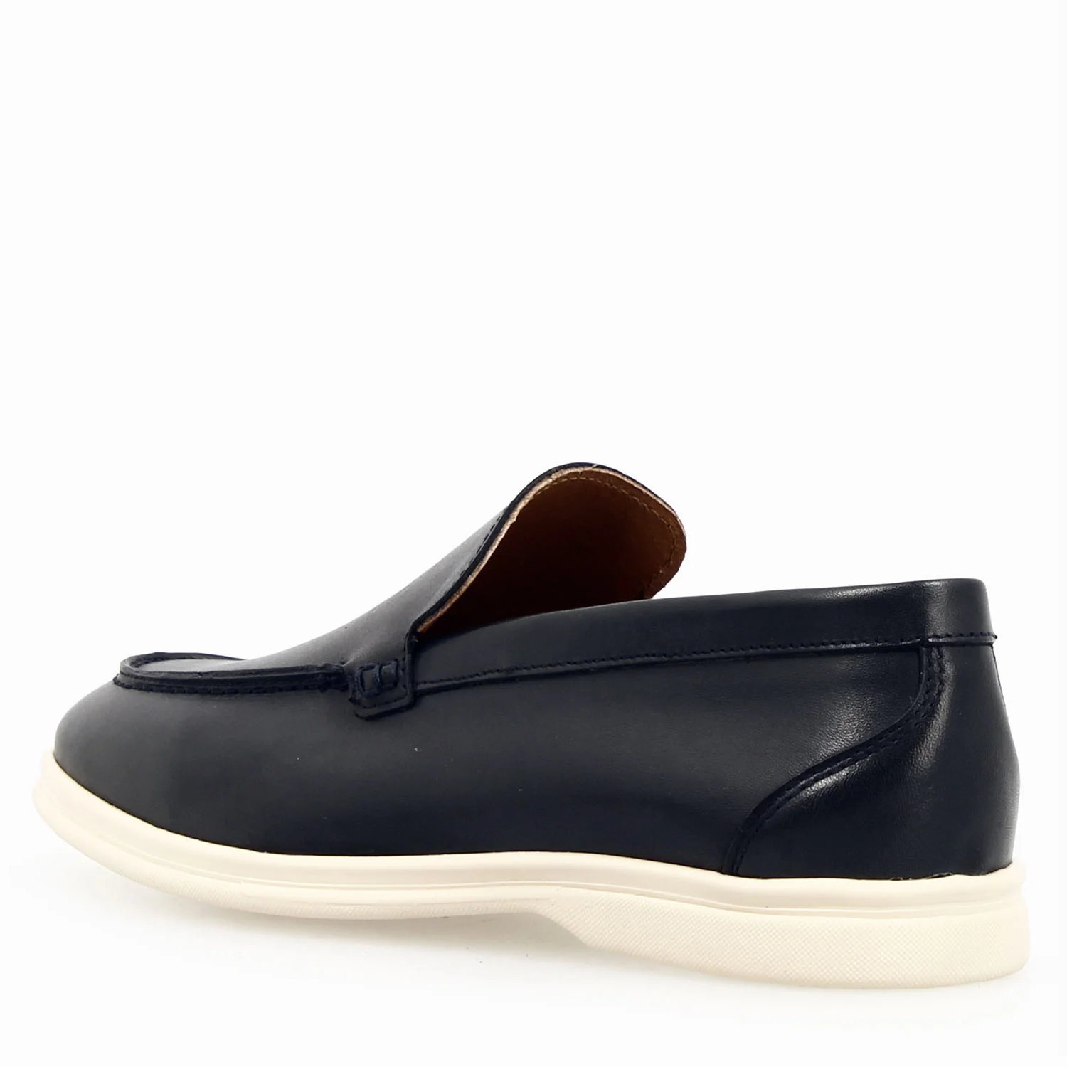 Mocassino Elite da uomo in pelle blu - Image 4
