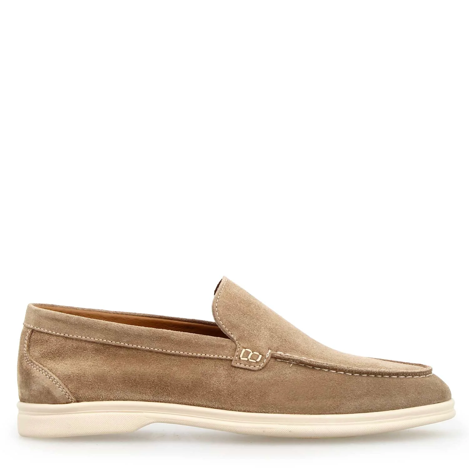 Mocassino Elite da uomo in pelle scamosciata marrone chiaro - Image 3
