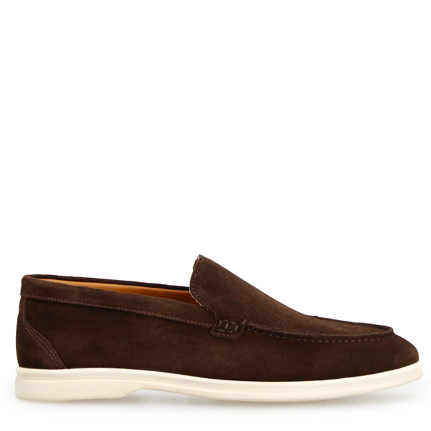 Mocassino Elite da uomo in pelle scamosciata marrone scuro - Image 3