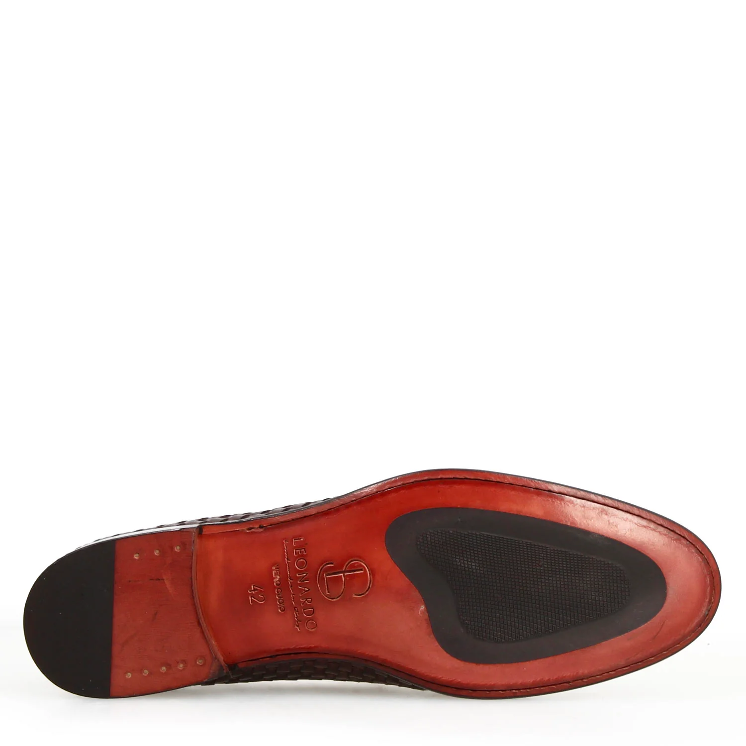 Mocassino Novello Intrecciato Nero Uomo - Image 5