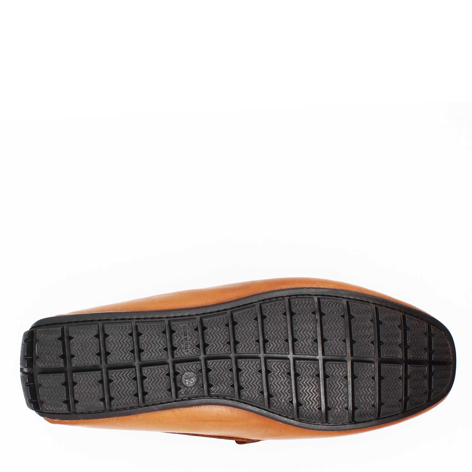 Mocassino Ulisse da uomo in pelle marrone chiaro con morsetto - Image 5