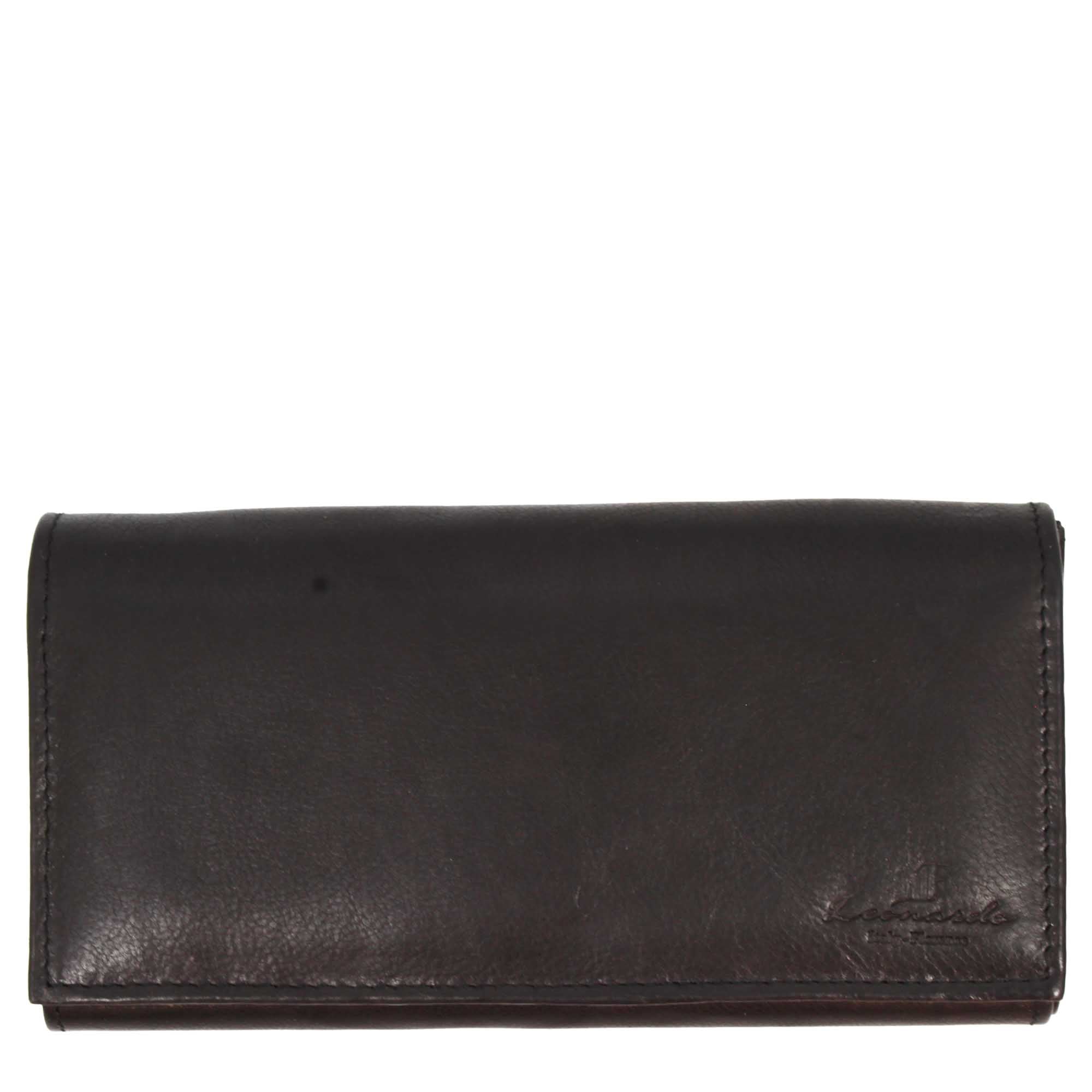 Portafogli con scomparto per carte di credito banconote e monete in pelle vari colori - Image 6