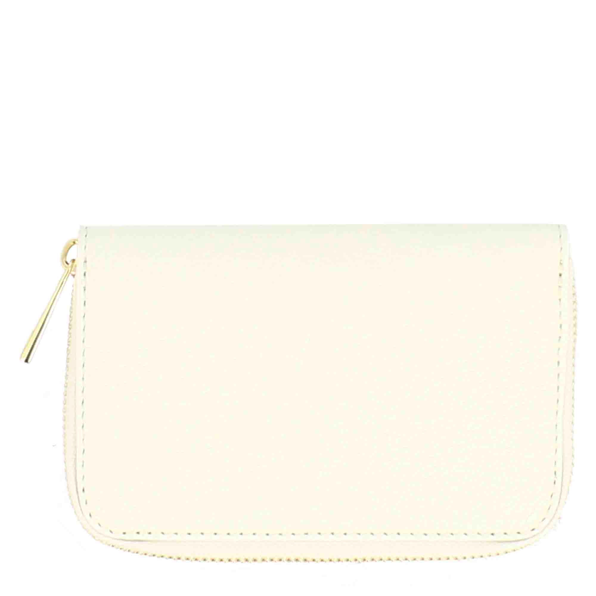 Portafoglio medio da donna in pelle con cerniera - Image 6