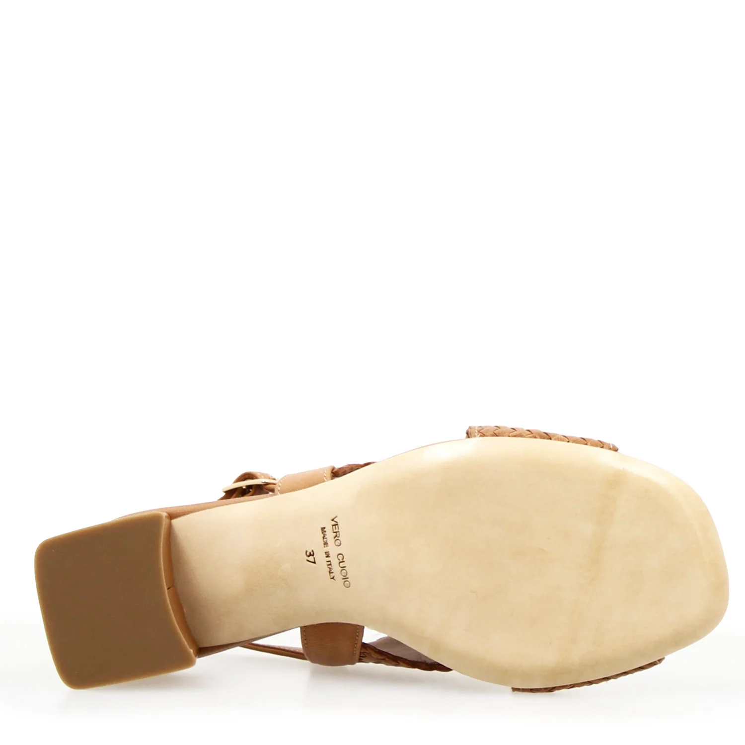Sandalo da donna Demetra in pelle marrone - Image 5