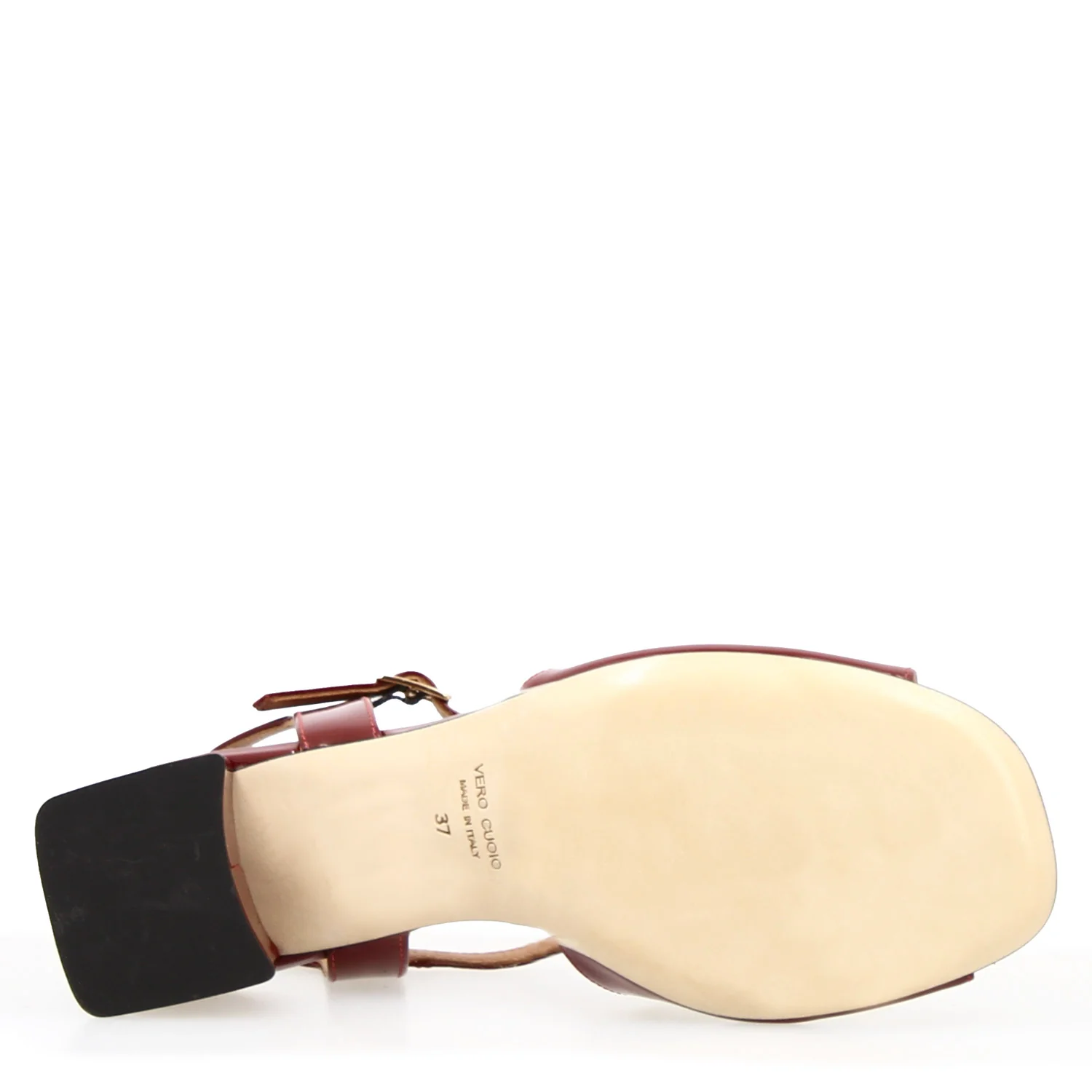 Sandalo da donna Fiamma in pelle bordeaux - Image 5