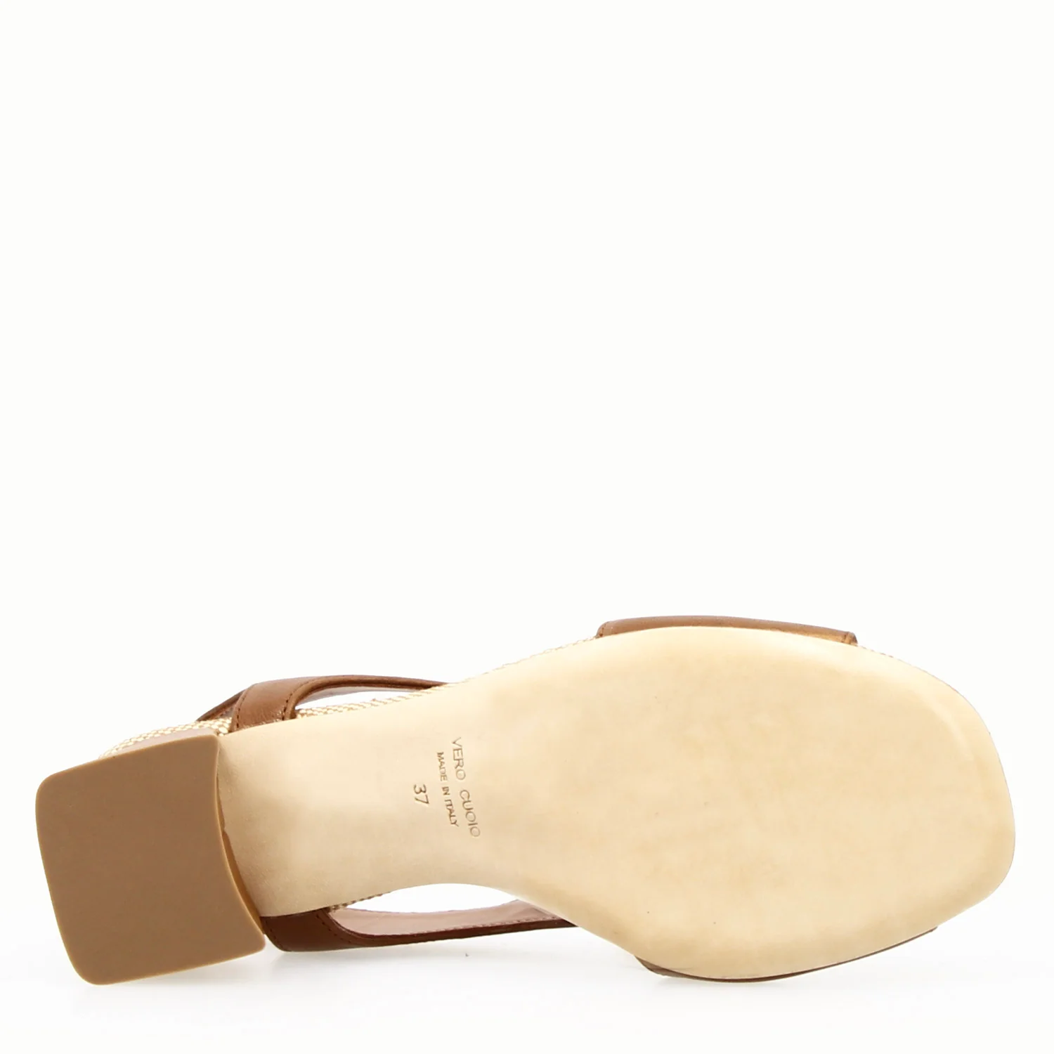 Sandalo da donna Flavia in pelle marrone - Image 5
