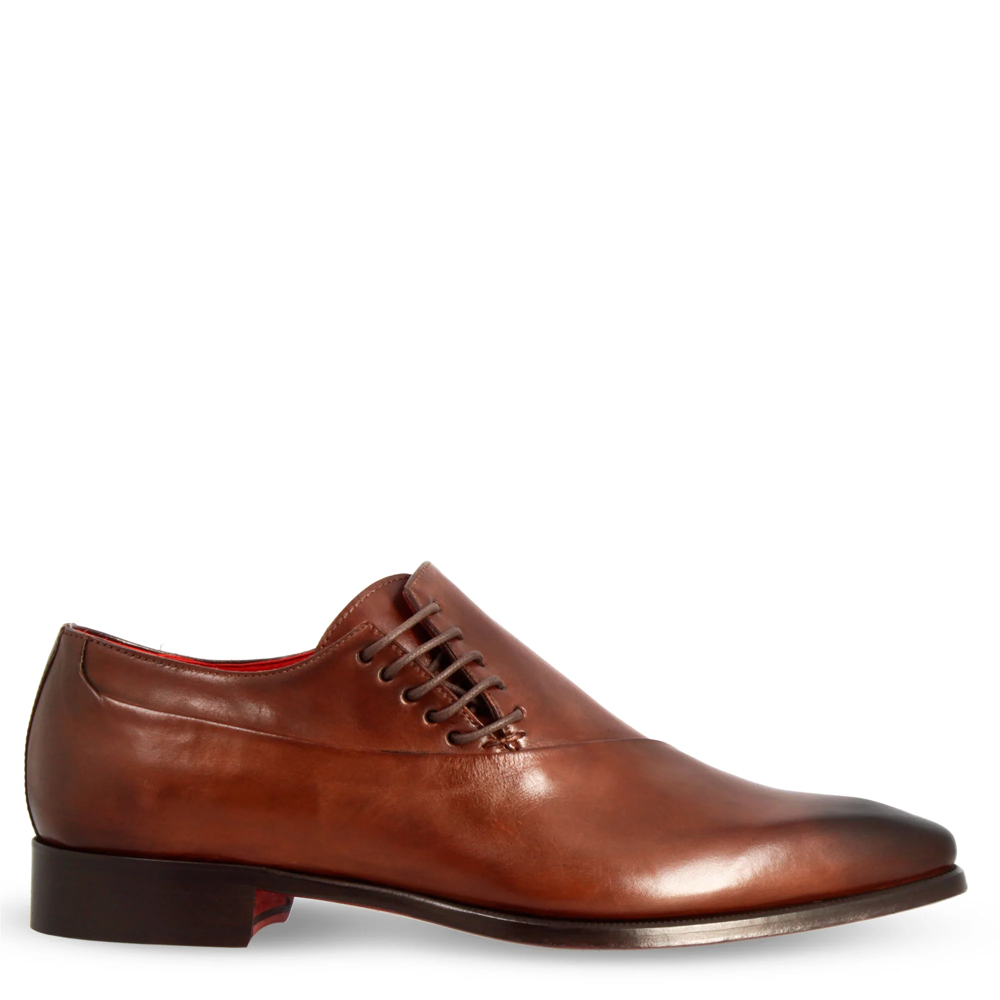 Scarpe eleganti da uomo in pelle color marrone - Image 3