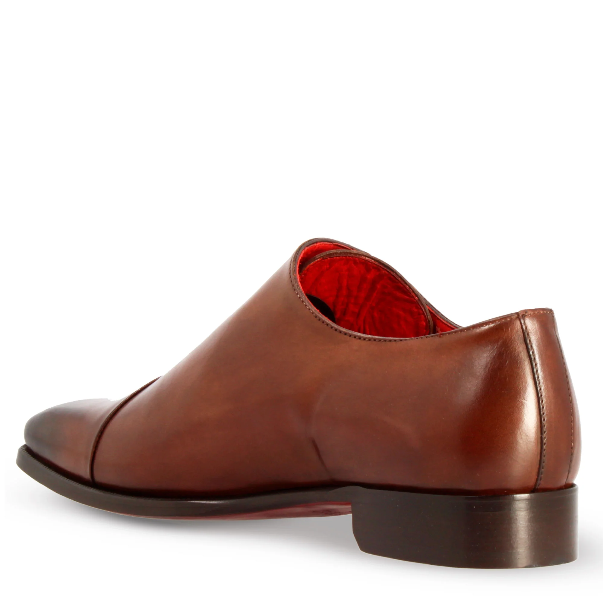 Scarpe eleganti da uomo in pelle color marrone - Image 4