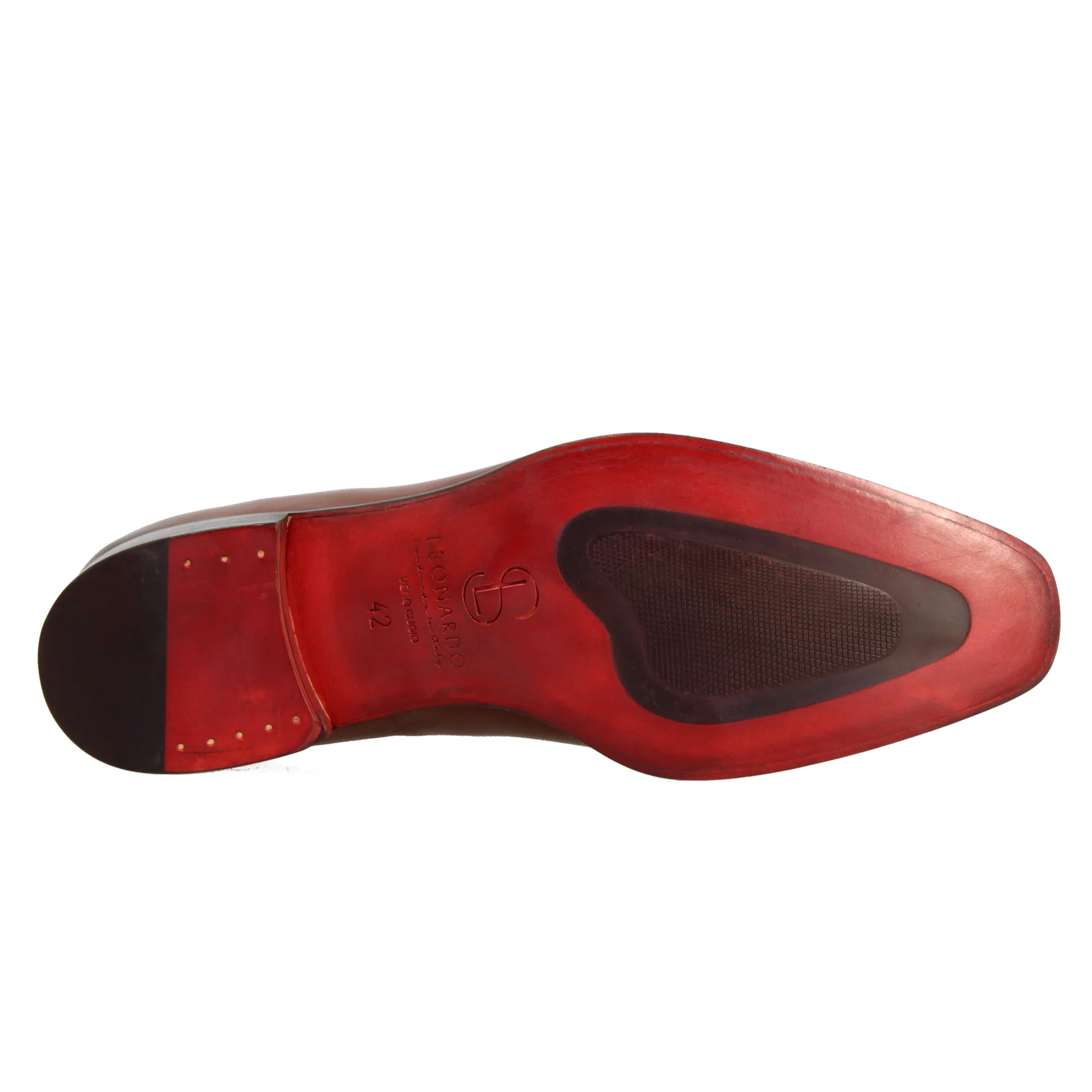 Scarpe eleganti da uomo in pelle color marrone - Image 5