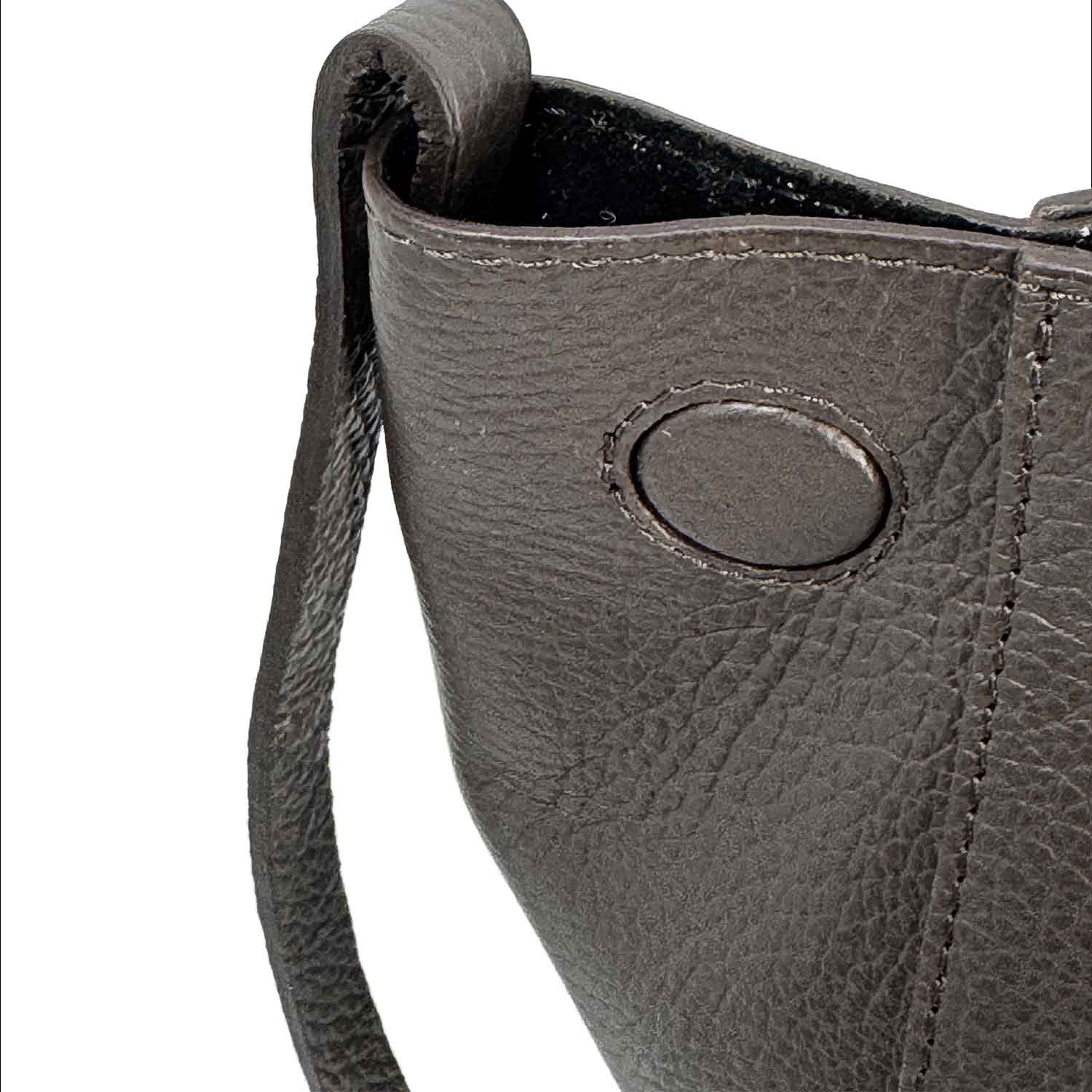 Shopper media da donna in pelle marrone Majestic - Image 5