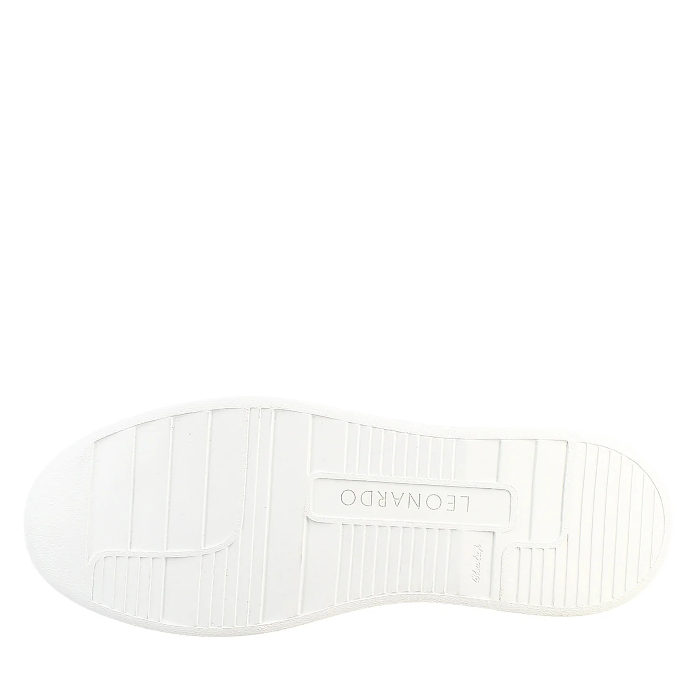 Sneaker blu elegante da uomo in pelle liscia - Image 6