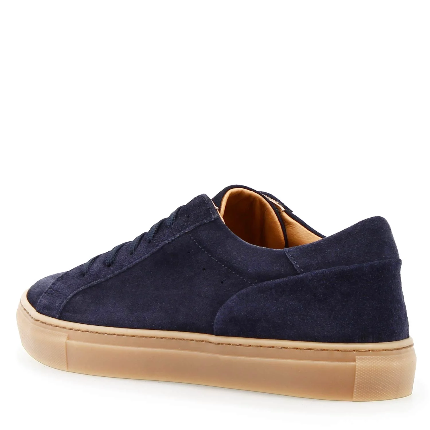 Sneaker Pitagora da uomo in pelle scamosciata blu - Image 4