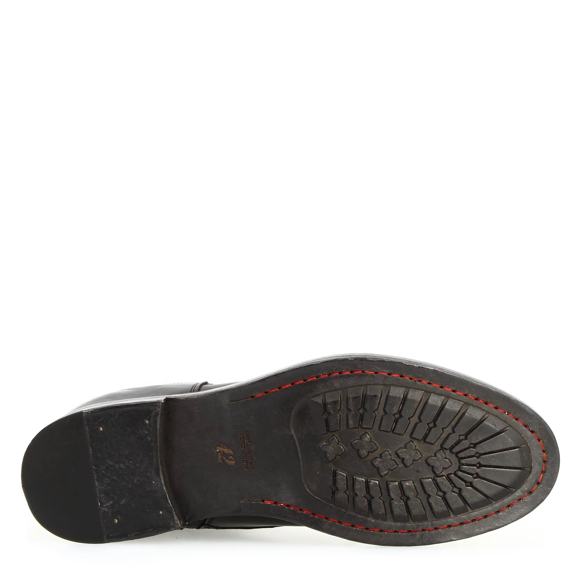 Stivaletto cap toe nero da uomo fatto a mano - Image 4