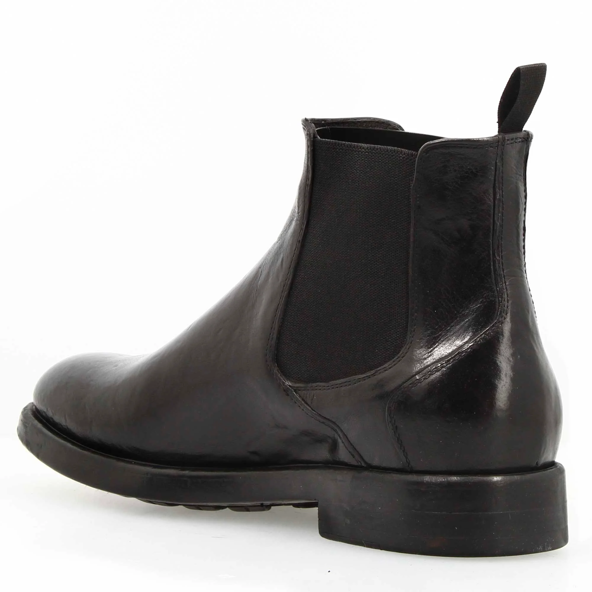 Stivaletto Chelsea moderno colore nero da uomo - Image 5