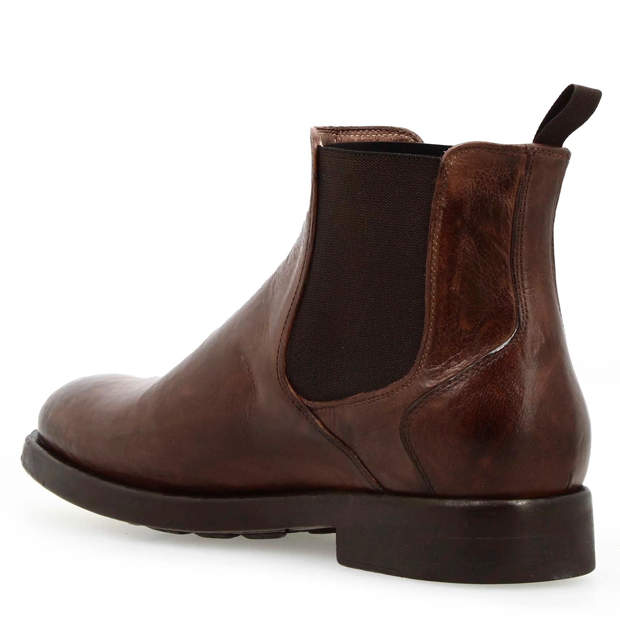 Stivaletto Chelsea moderno marrone da uomo - Image 4